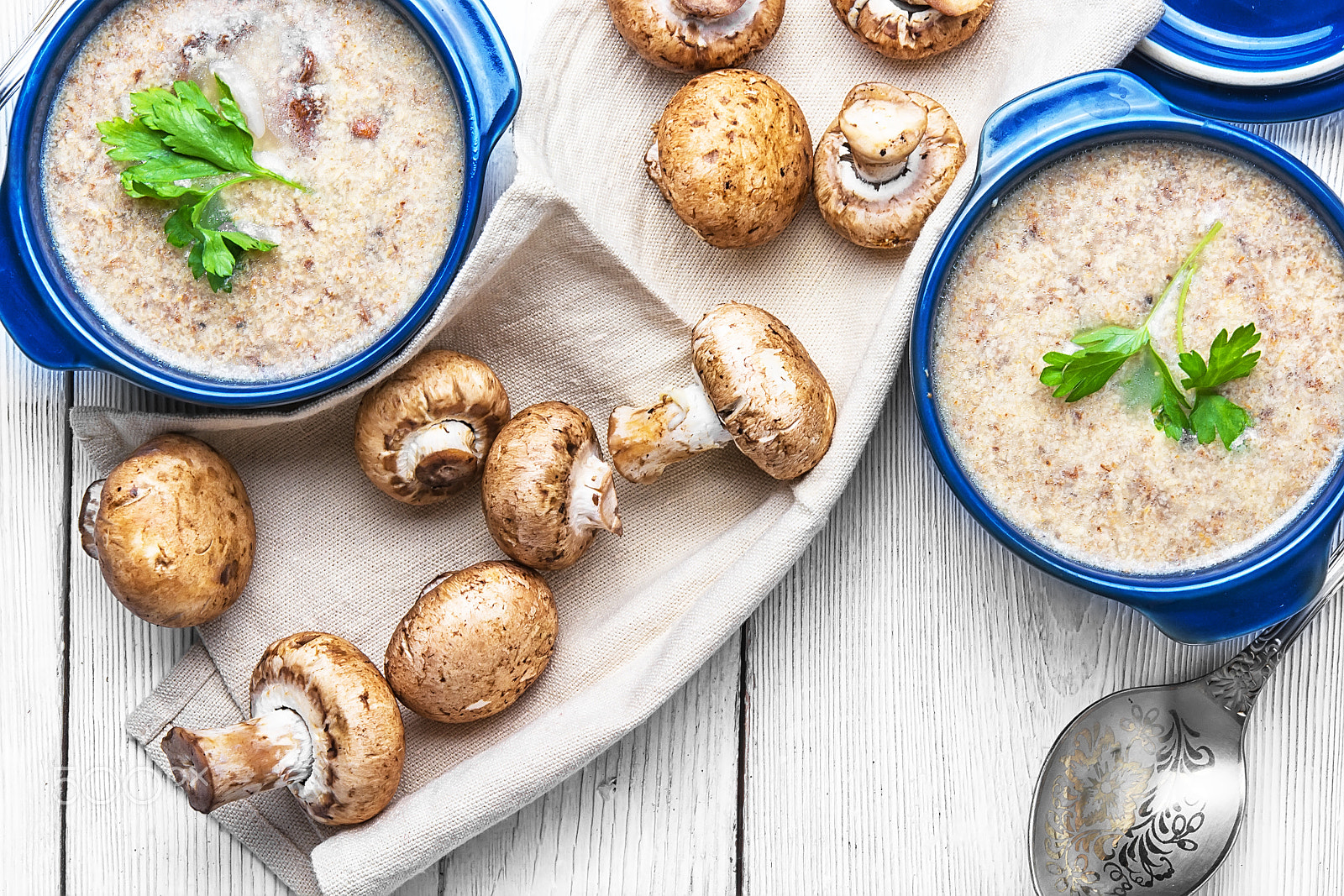 Nikon AF-S Micro-Nikkor 60mm F2.8G ED sample photo. Mushroom creamy soup photography