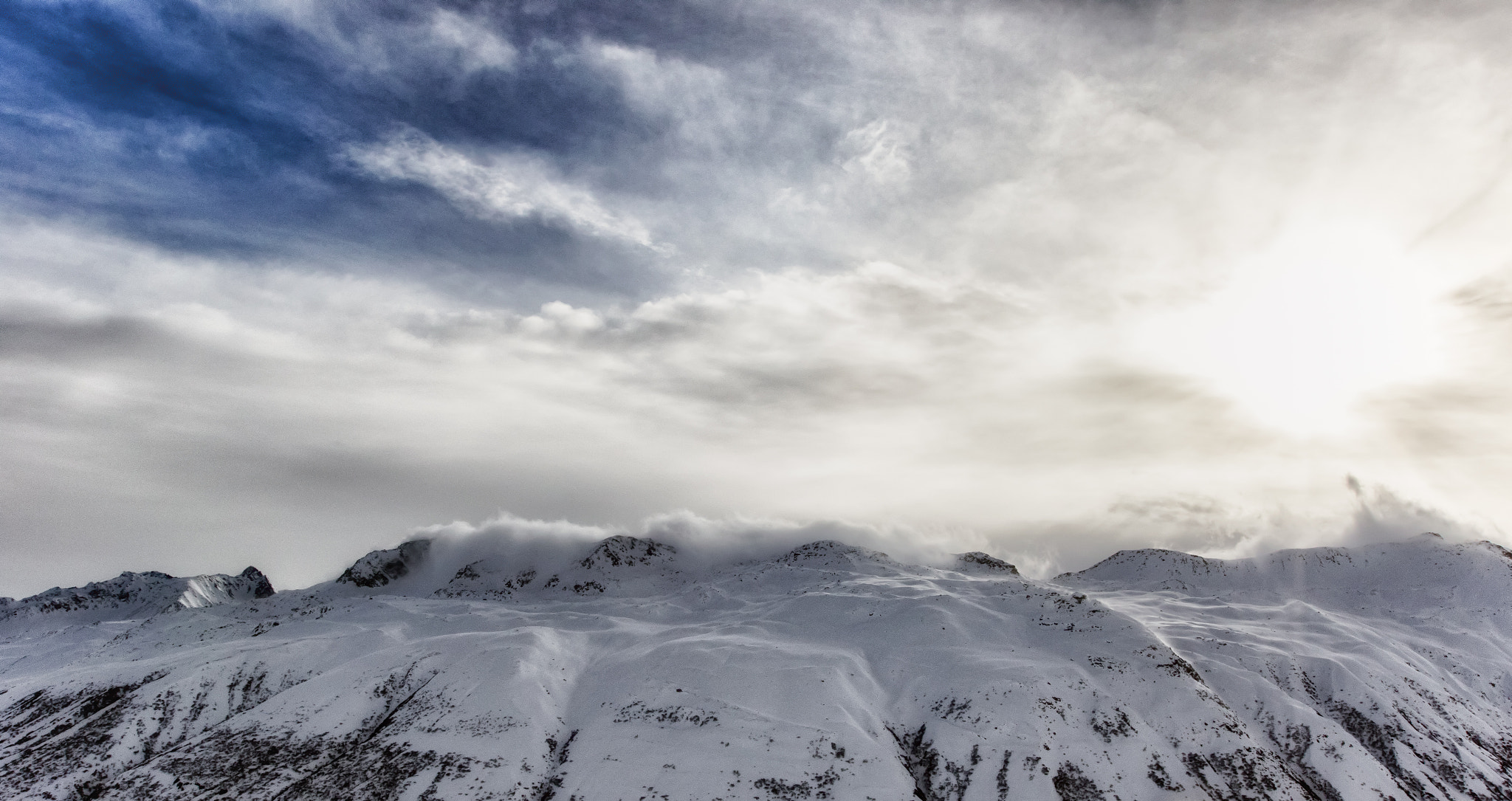 Canon EF 16-35mm F2.8L II USM sample photo. Mountainrange photography