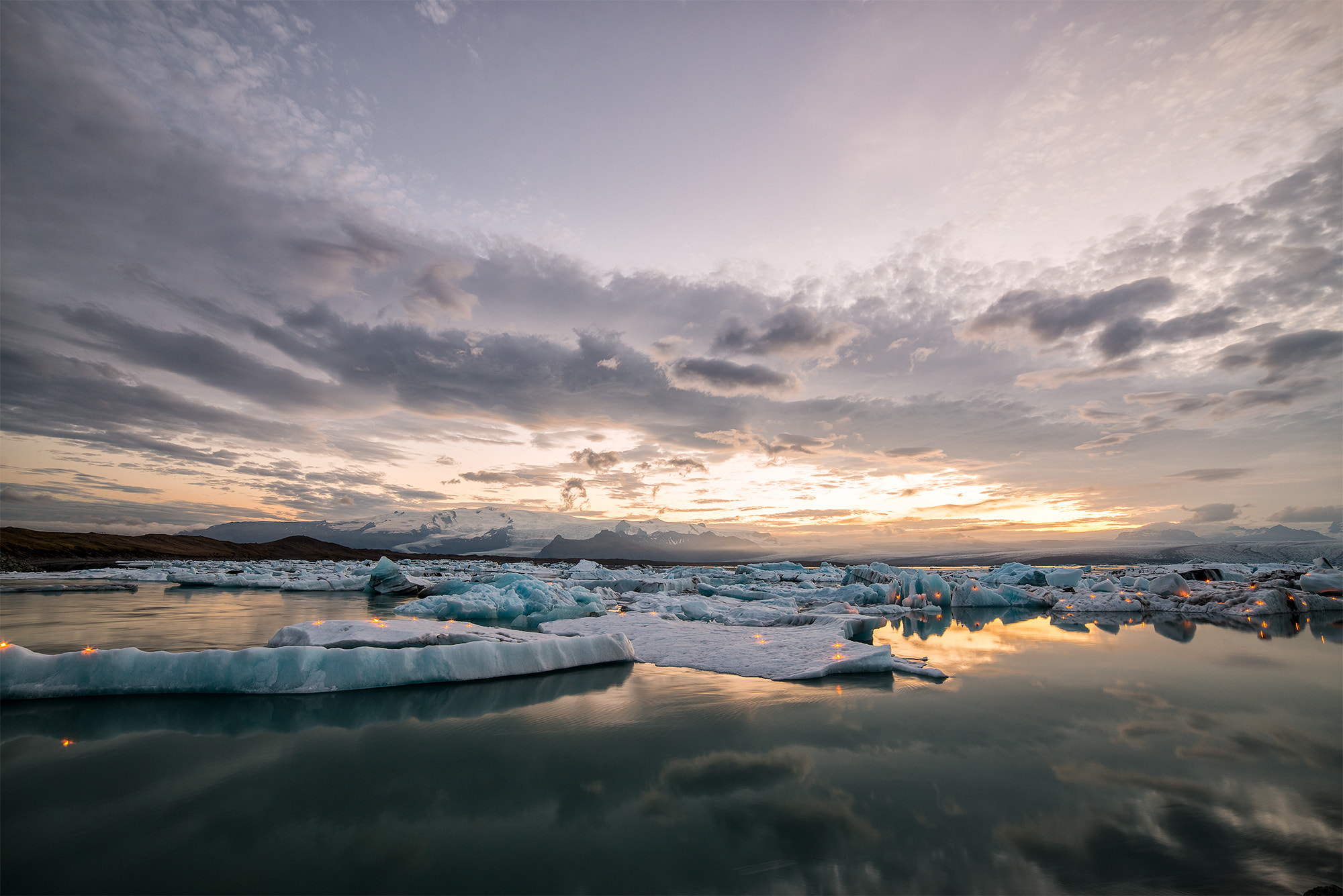 Samyang 14mm F2.8 ED AS IF UMC sample photo. Jökulsárlón photography