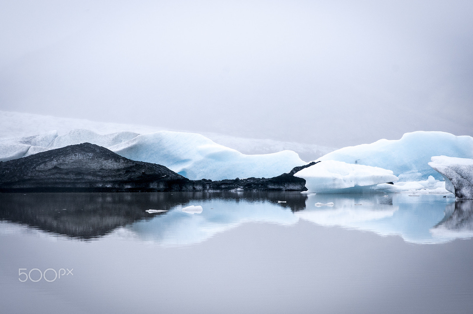 Sigma 24-70mm F2.8 EX DG HSM sample photo. Glacier has fallen aspleep photography