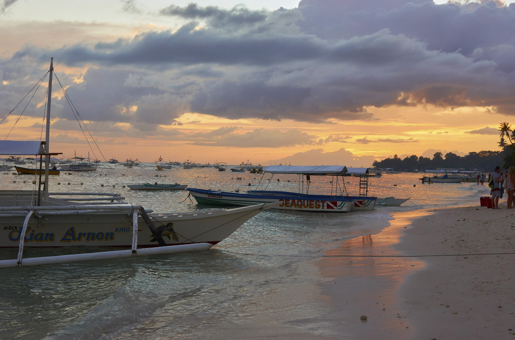 Sony Alpha NEX-7 + ZEISS Touit 32mm F1.8 sample photo. Sunset in bohol photography