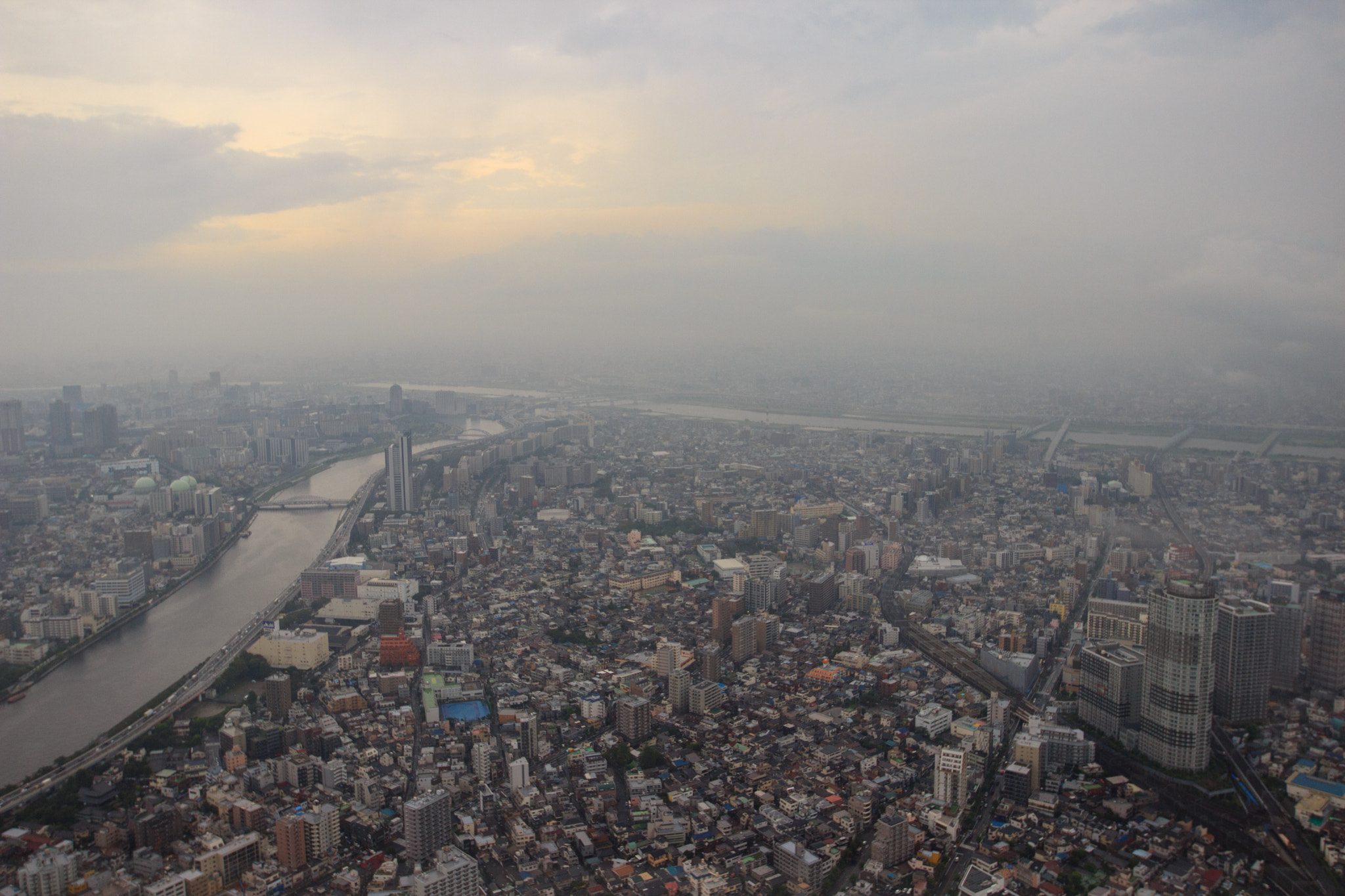 Canon EF 16-35mm F2.8L II USM sample photo. Tokyo vu du ciel photography