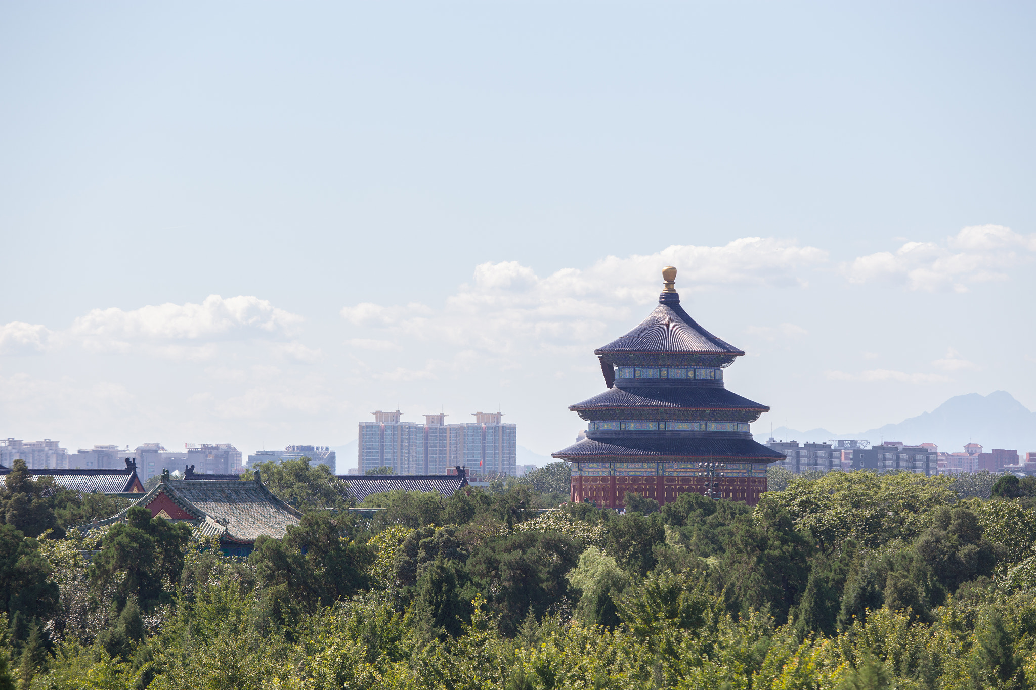 Canon EOS 6D + Canon EF 80-200mm f/2.8L sample photo. Temple of heaven photography