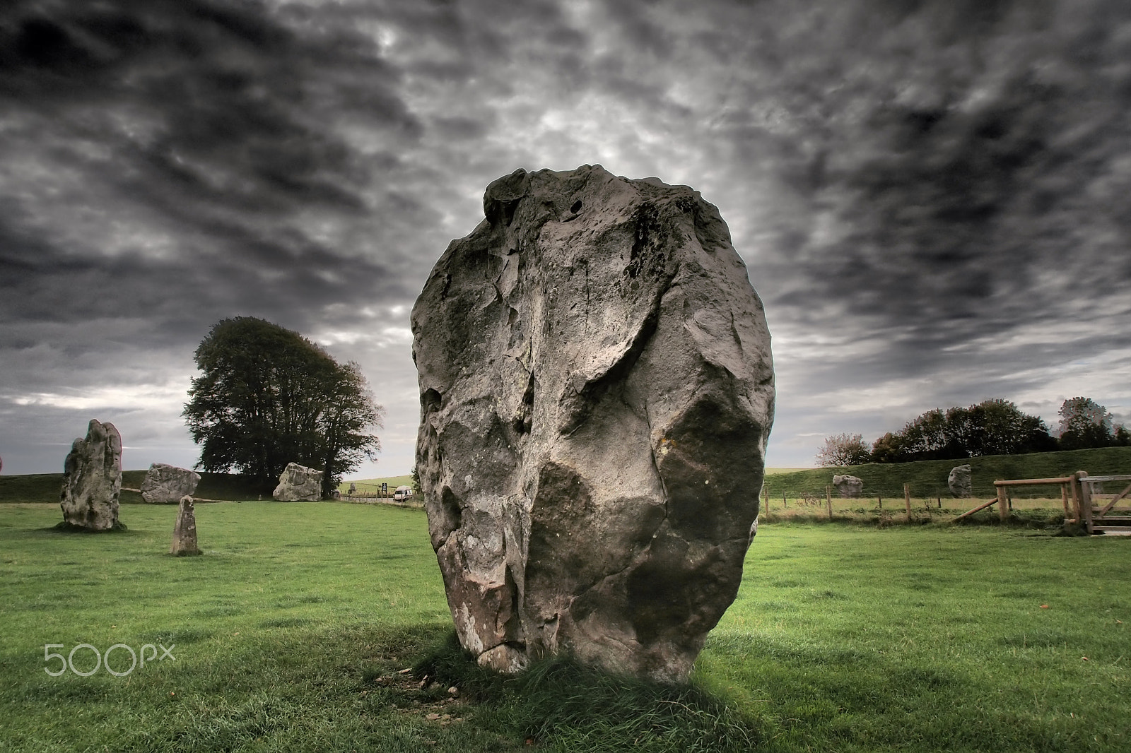Olympus PEN E-PL2 sample photo. Avebury stone circle wiltshire uk photography