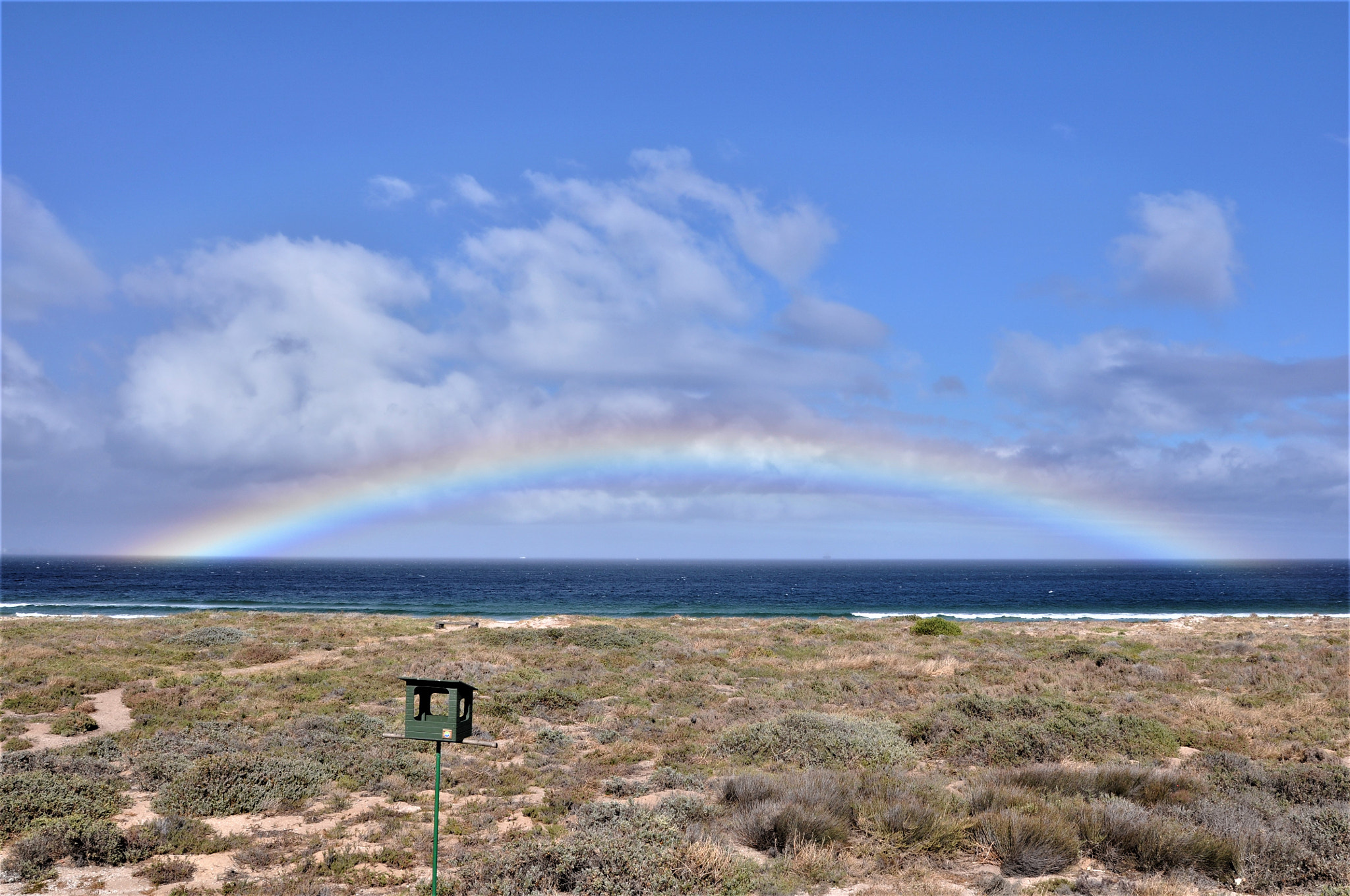 Nikon D90 sample photo. South africa rainbow photography