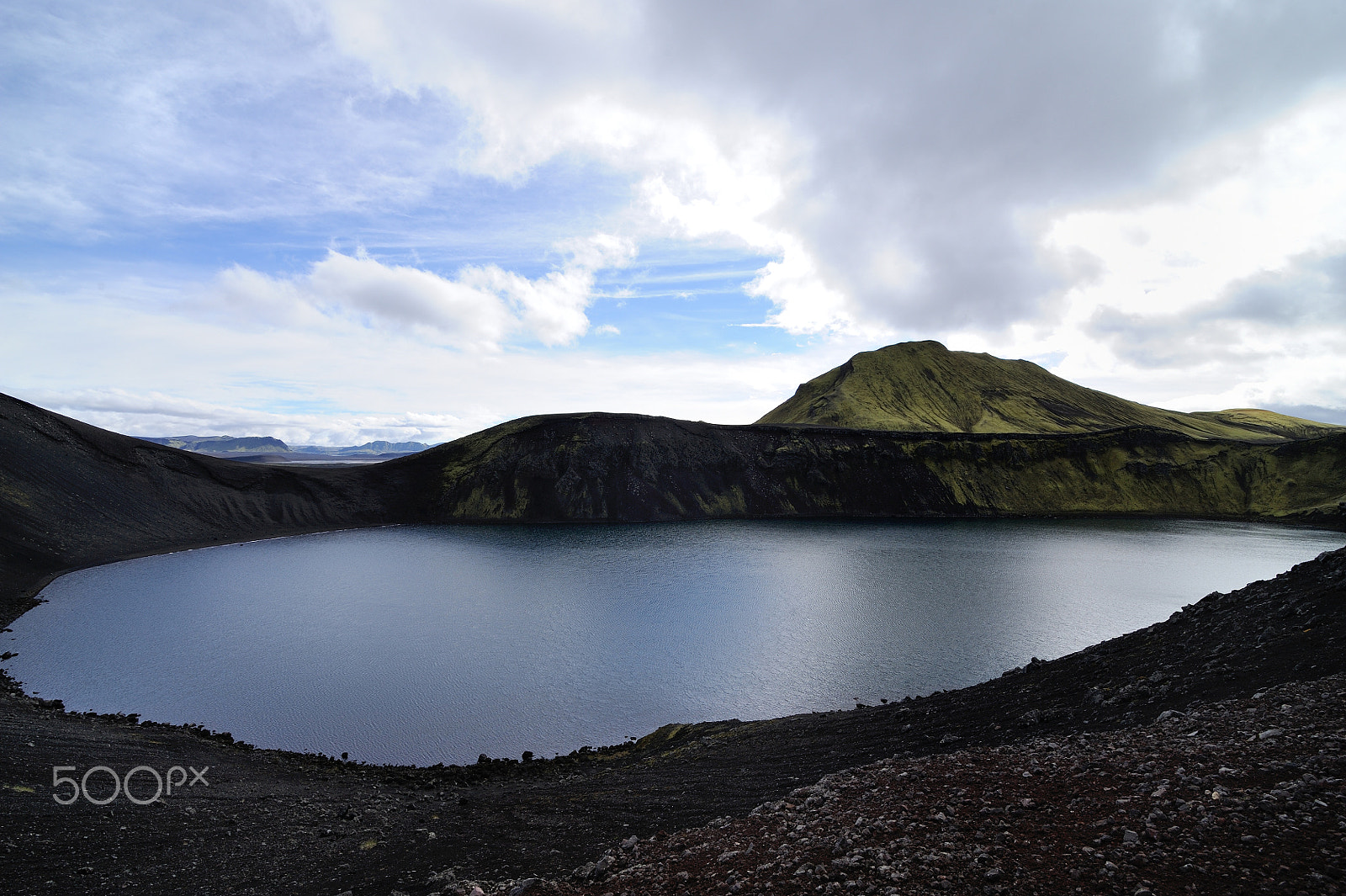 Nikon D700 sample photo. The volcano crater photography