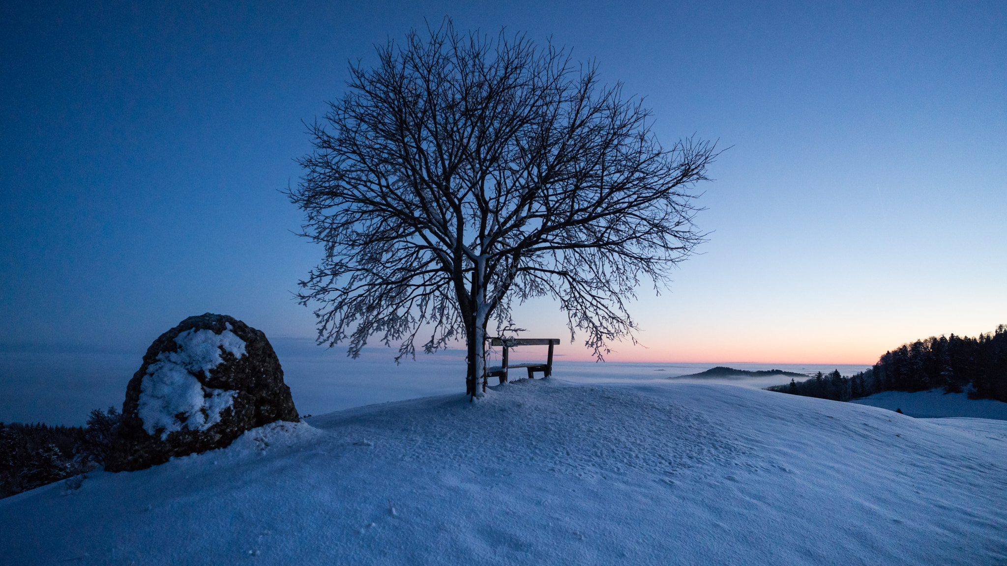 E 21mm F2.8 sample photo. Before the sun rises photography