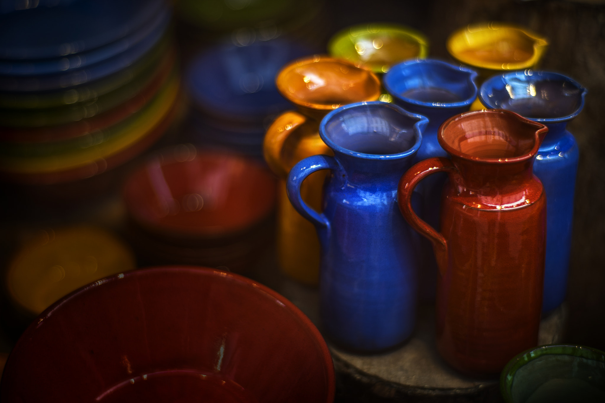Sony a7 II + Canon EF 40mm F2.8 STM sample photo. Crockery photography