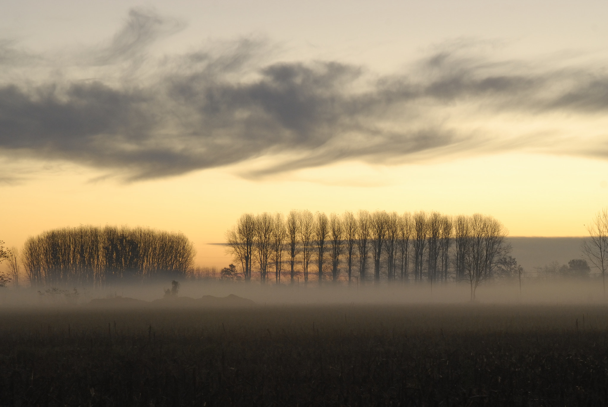 Nikon AF Nikkor 24-85mm F2.8-4D IF sample photo. Sunrise in the country. photography