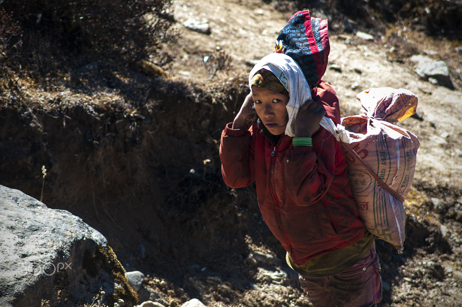 Nikon D300S sample photo. Kids 3000 meters above the sea level photography