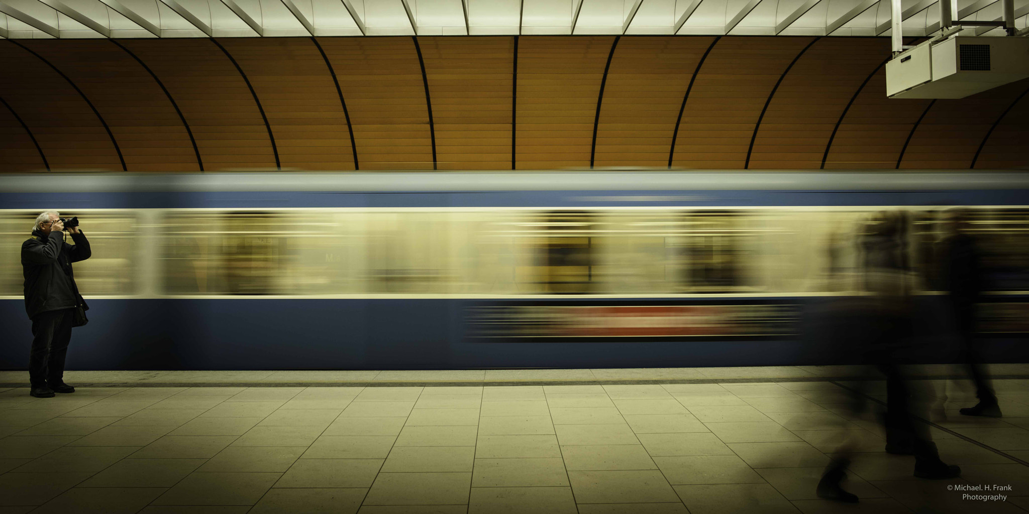 Nikon D810 sample photo. München underground photography