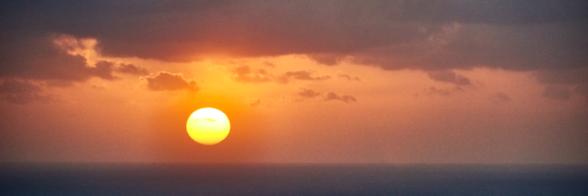 Nikon D810 sample photo. Setting sun, ball of fire photography