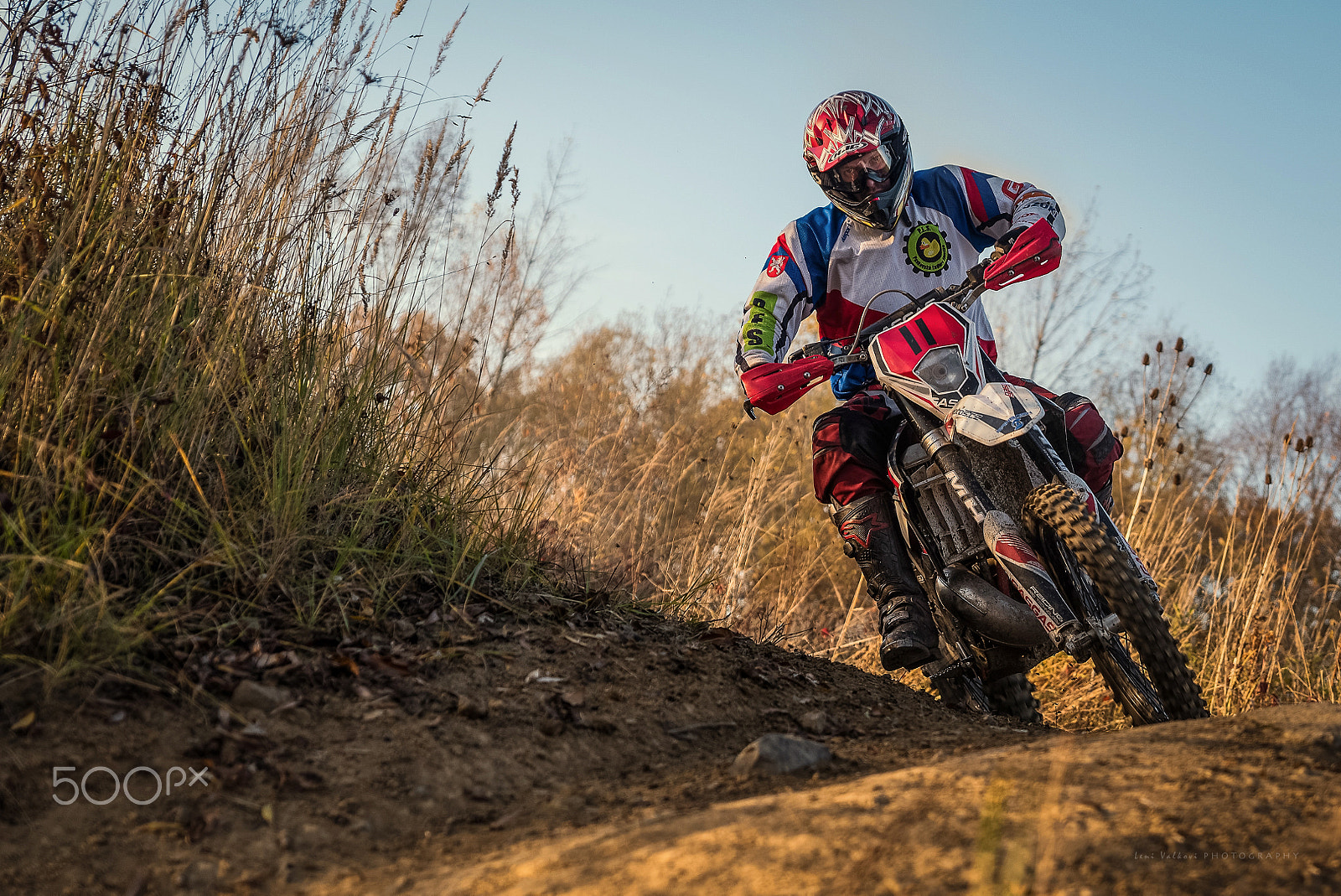Sigma 24-70mm F2.8 EX DG HSM sample photo. Enduro rider photography