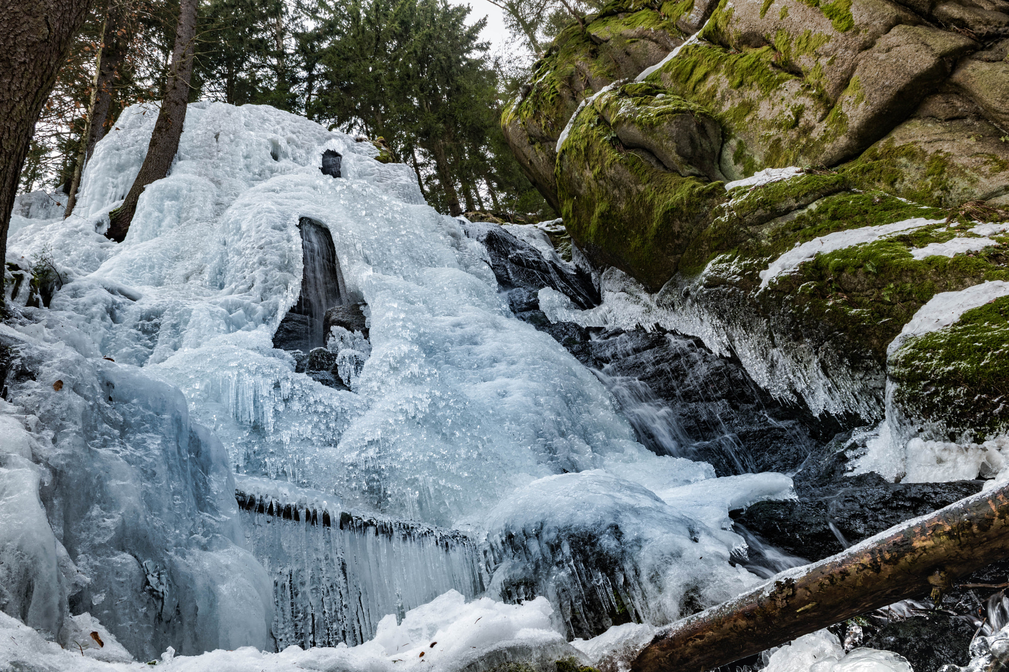 Nikon D5500 sample photo. Blauenthaler wasserfall photography