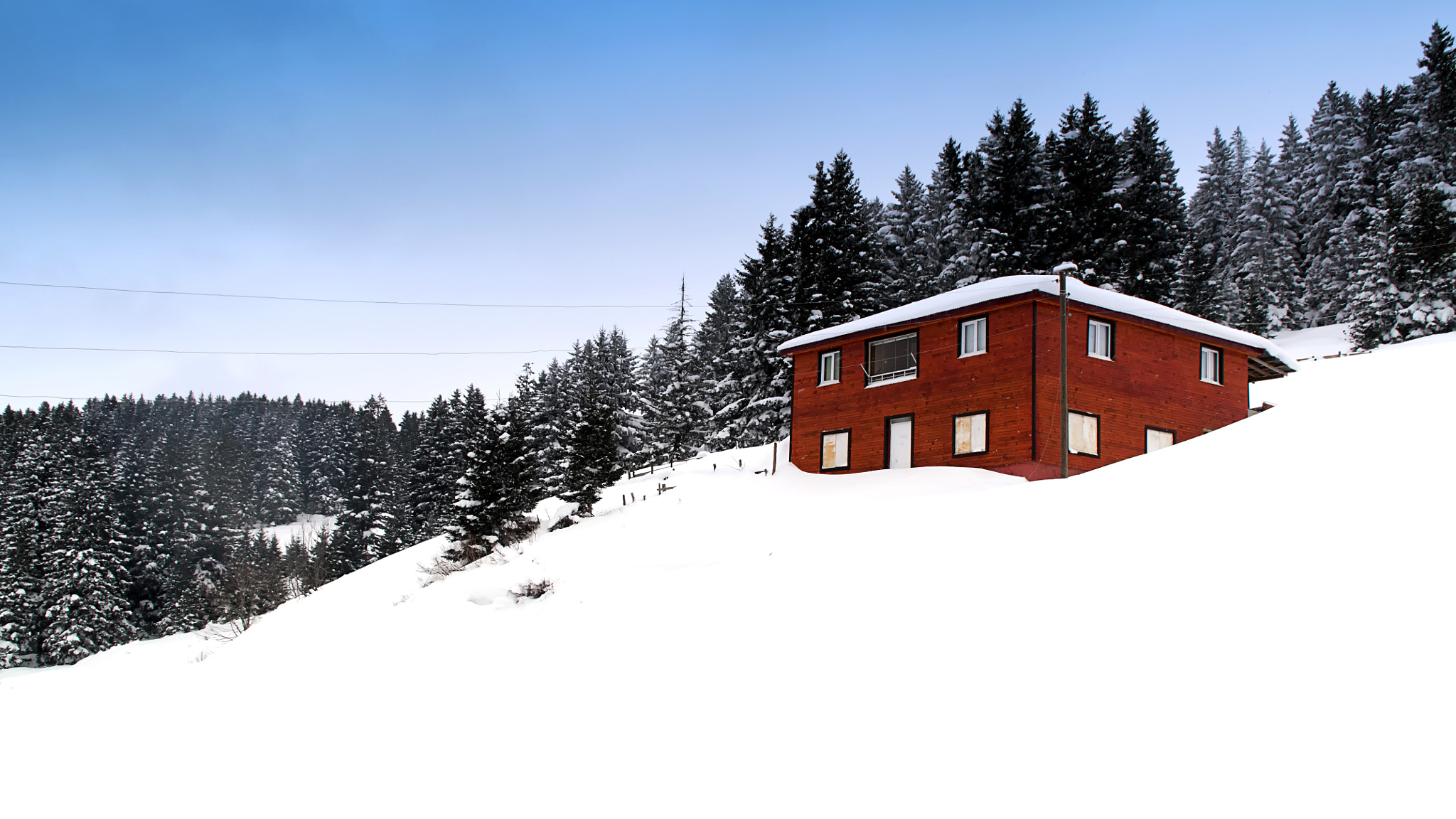 Nikon D5000 sample photo. Yayla evi photography