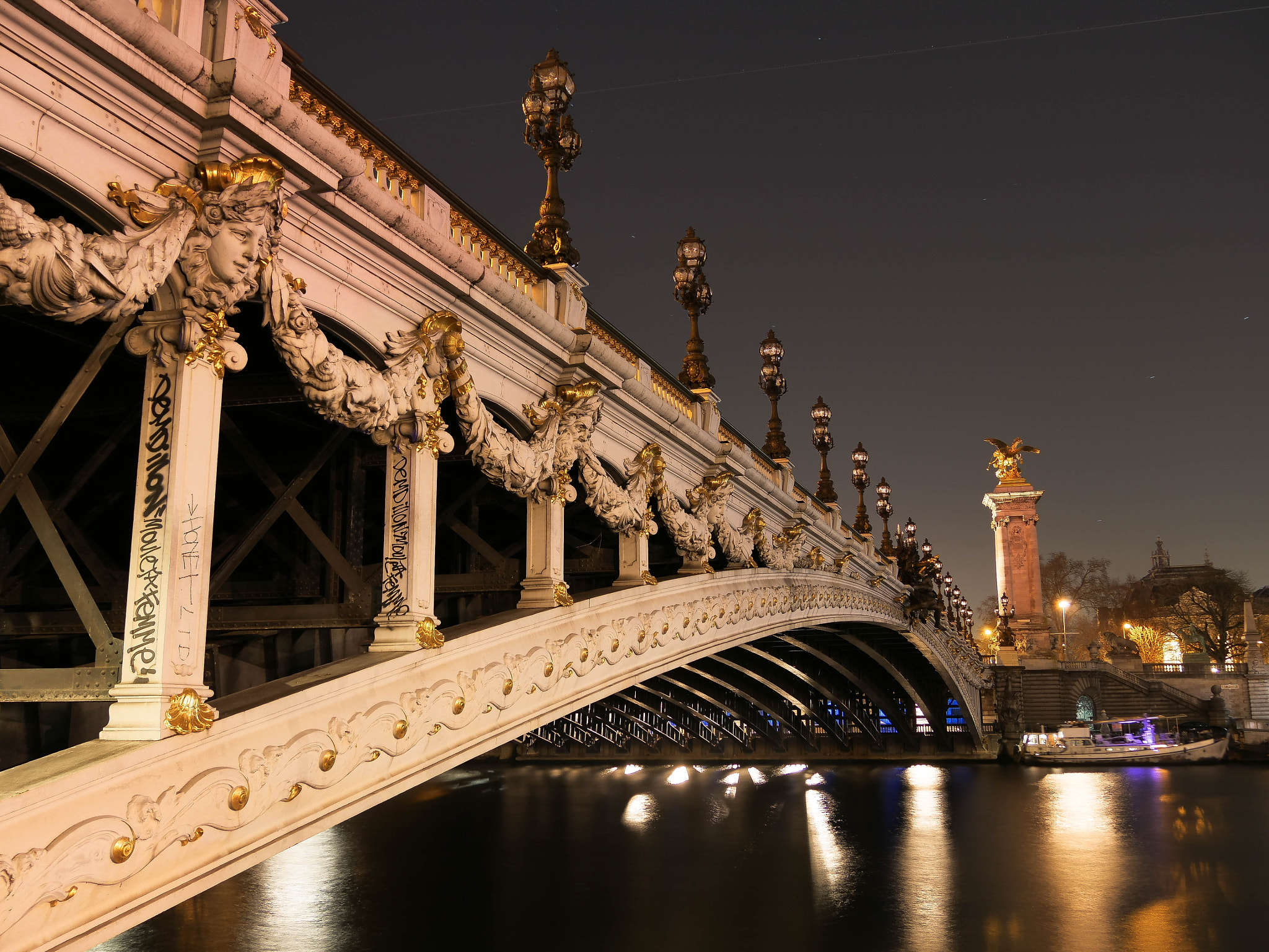 Panasonic Lumix DMC-G7 sample photo. Pont alexandre iii photography