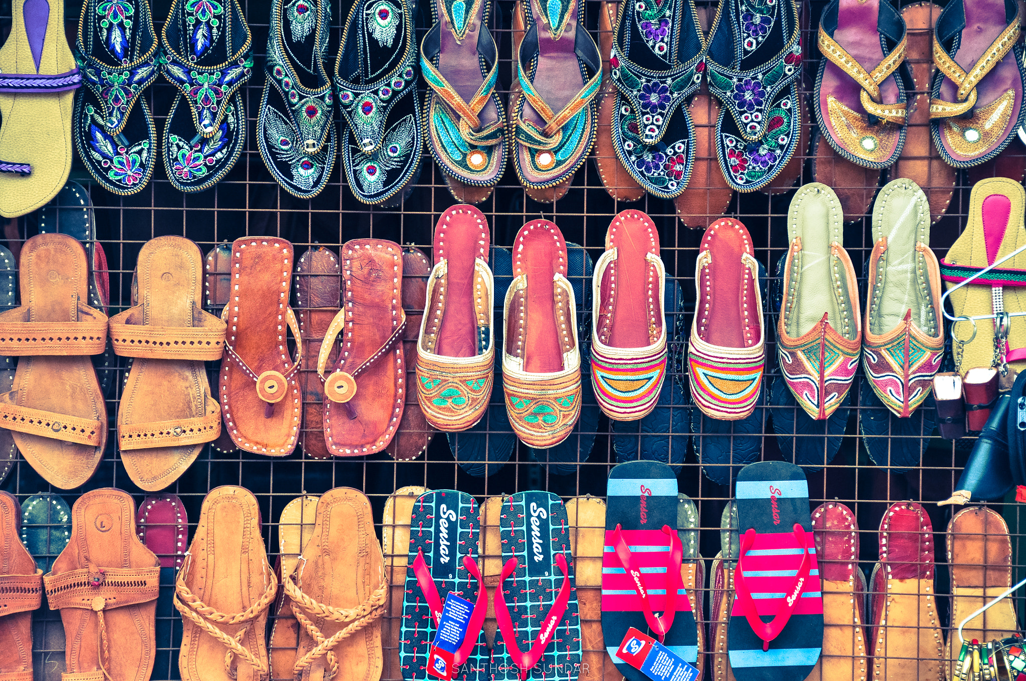 Nikon D5000 sample photo. Wall of soles photography