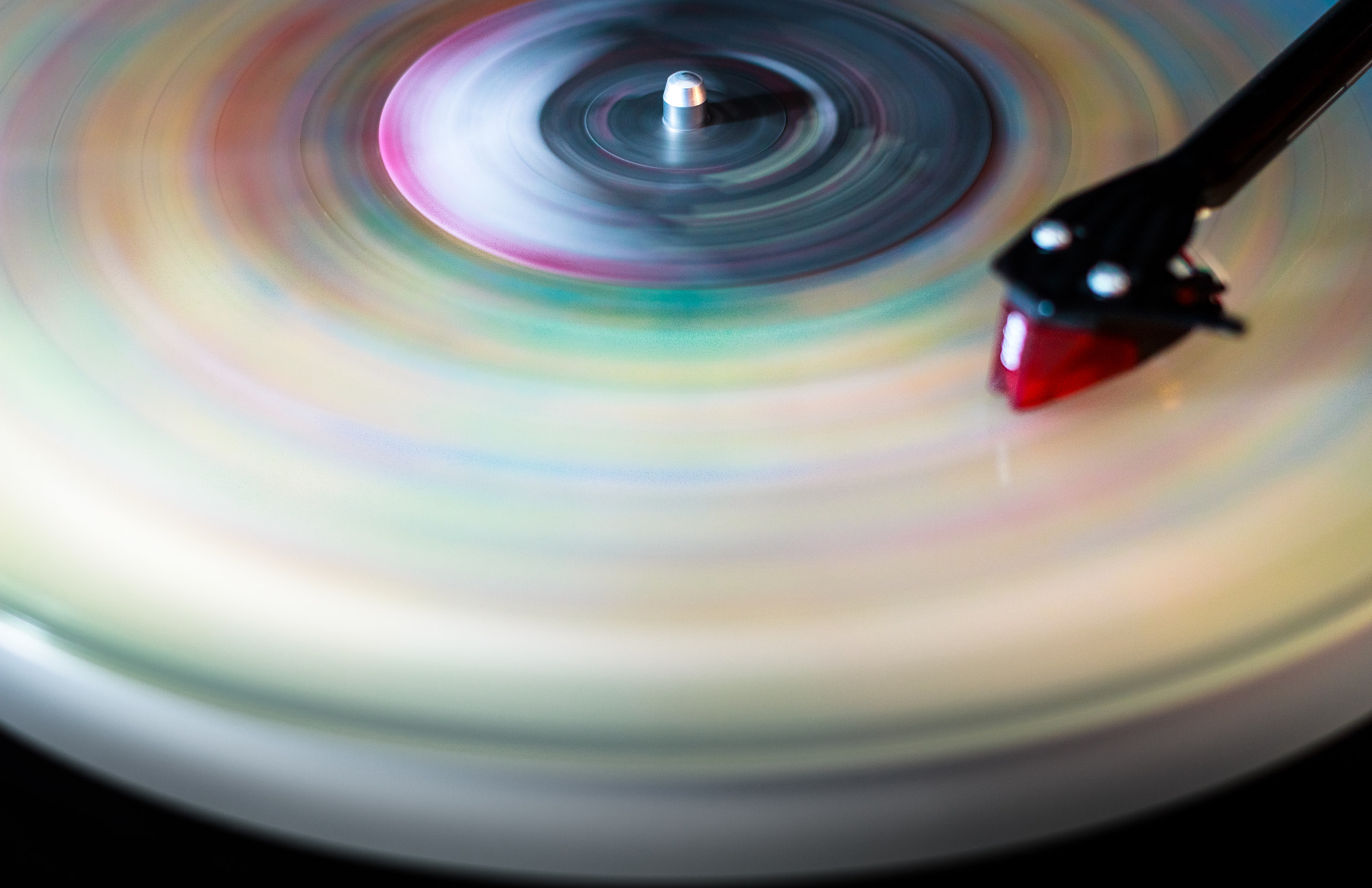 Canon EF 40mm F2.8 STM sample photo. Record player photography