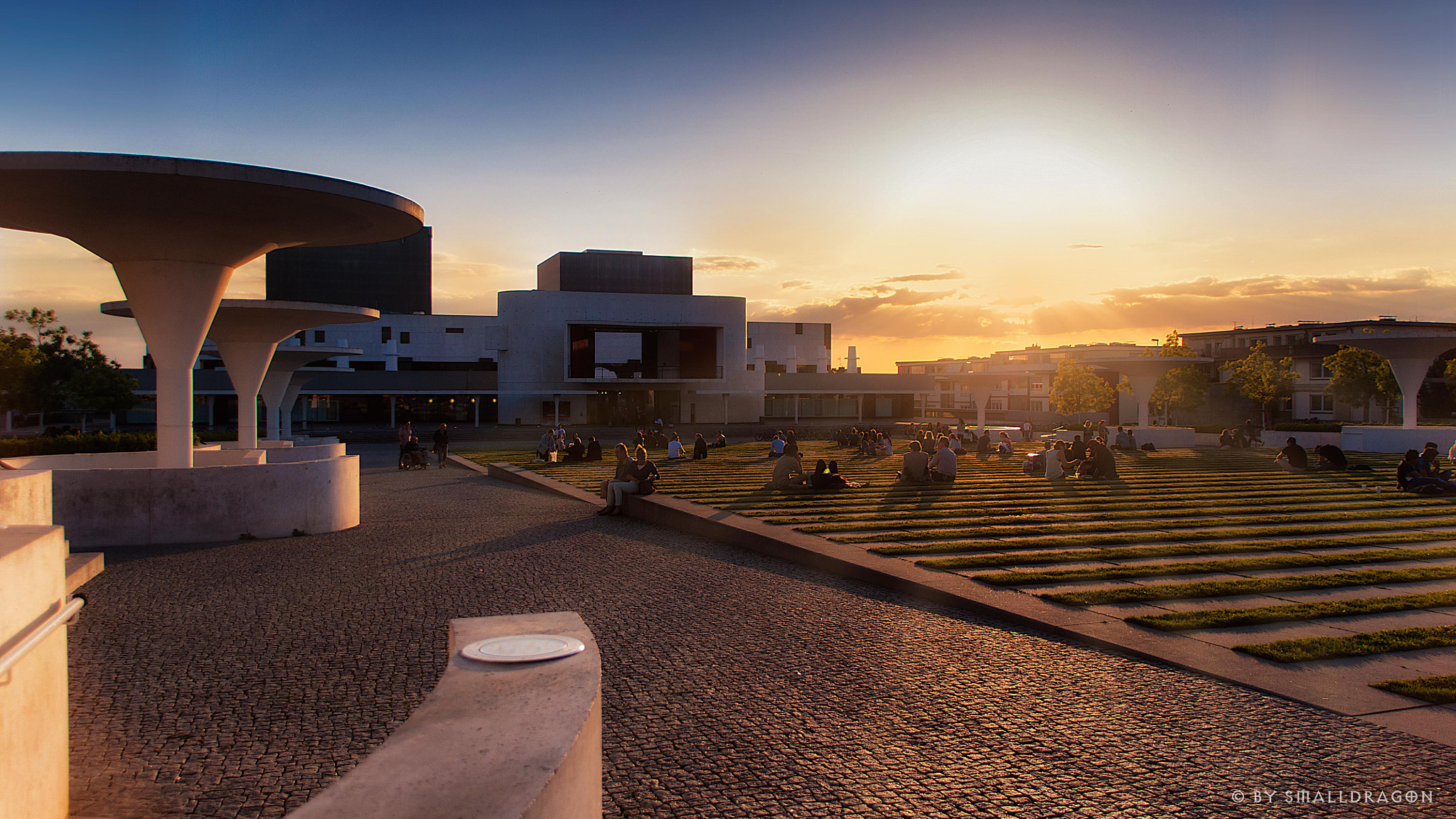 Sigma 18-200mm F3.5-6.3 DC OS HSM sample photo. State theatre sunset photography