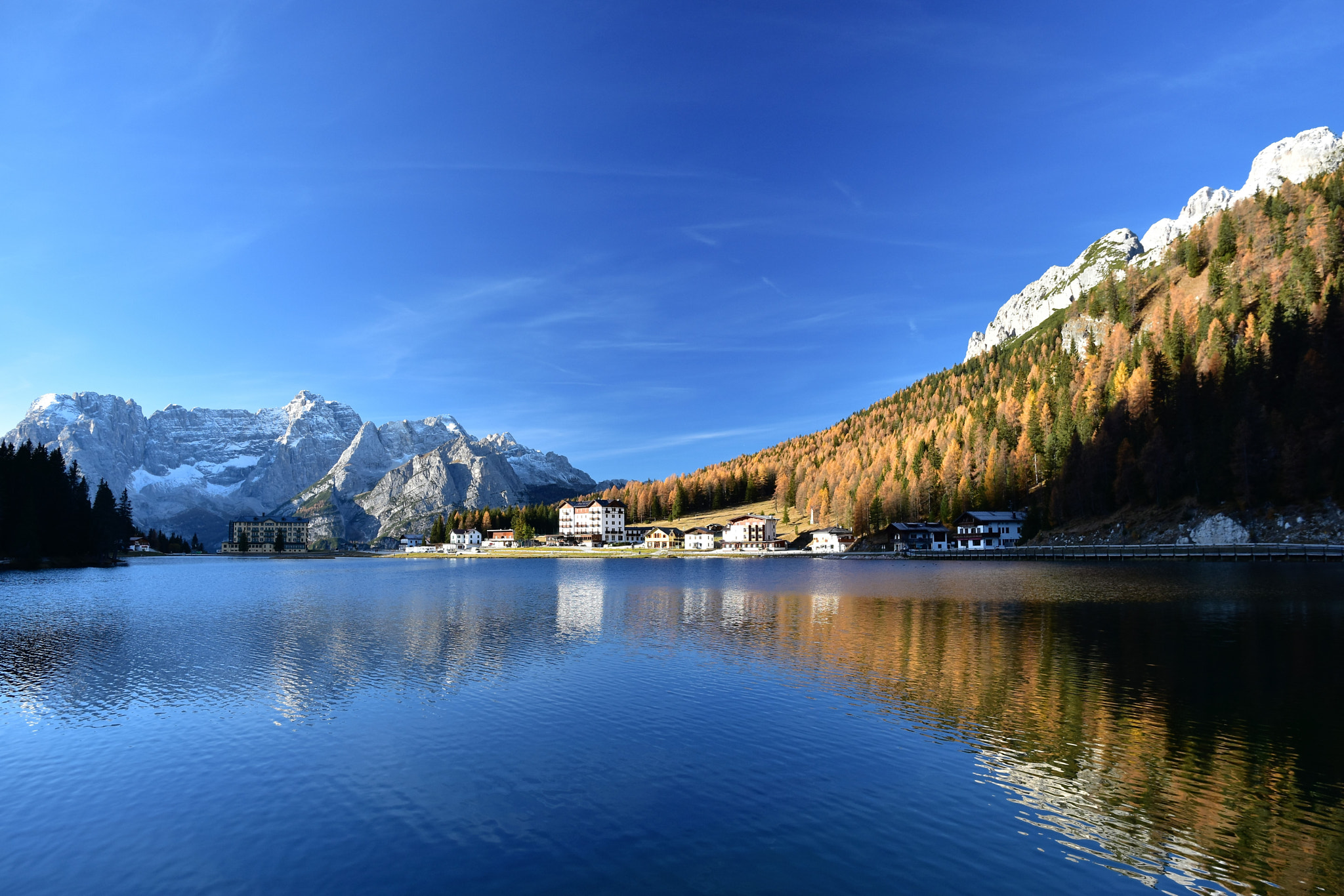 Nikon D7200 sample photo. Il lago di misurina photography