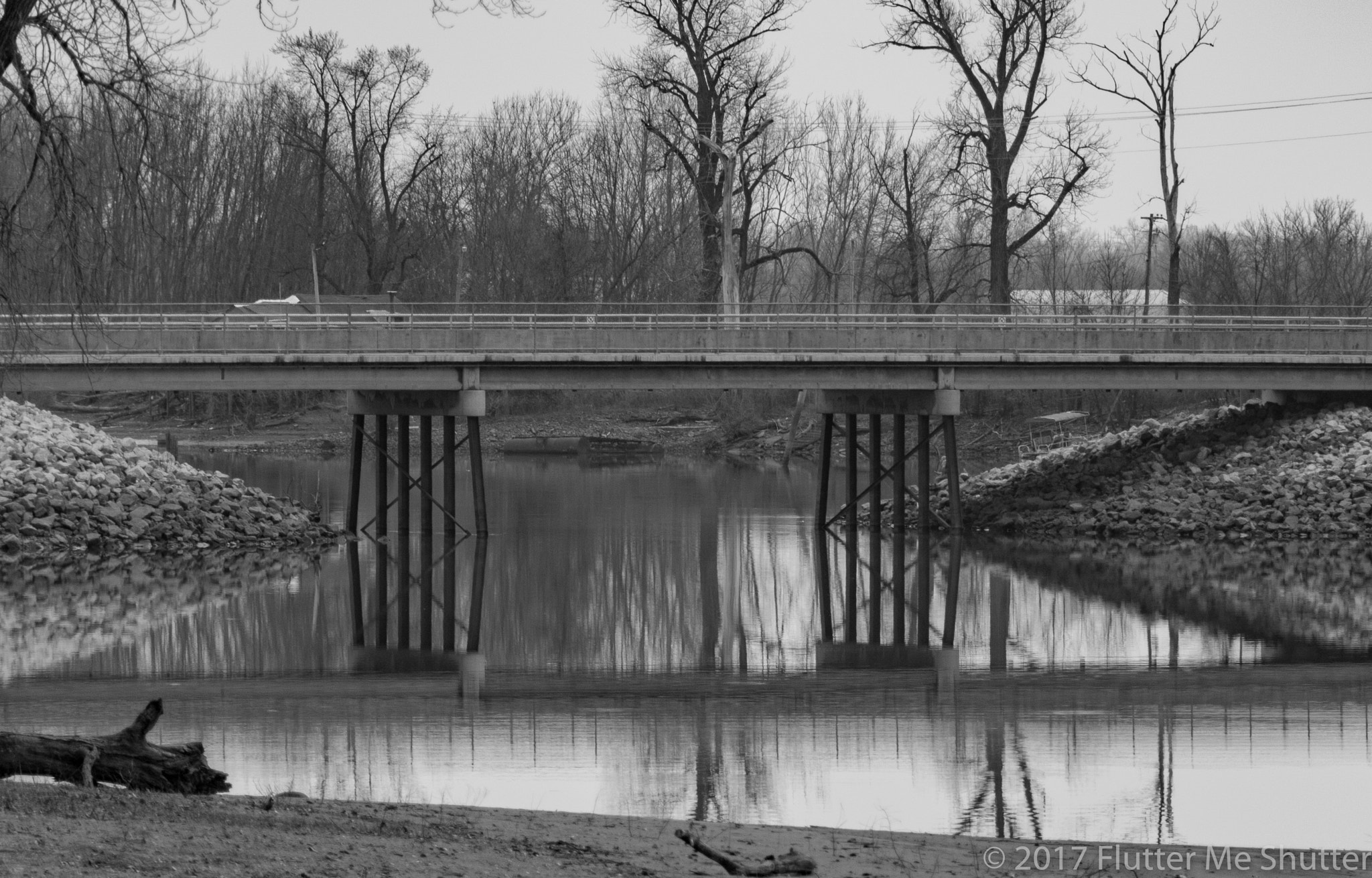 Nikon D700 sample photo. Bridge reflection photography