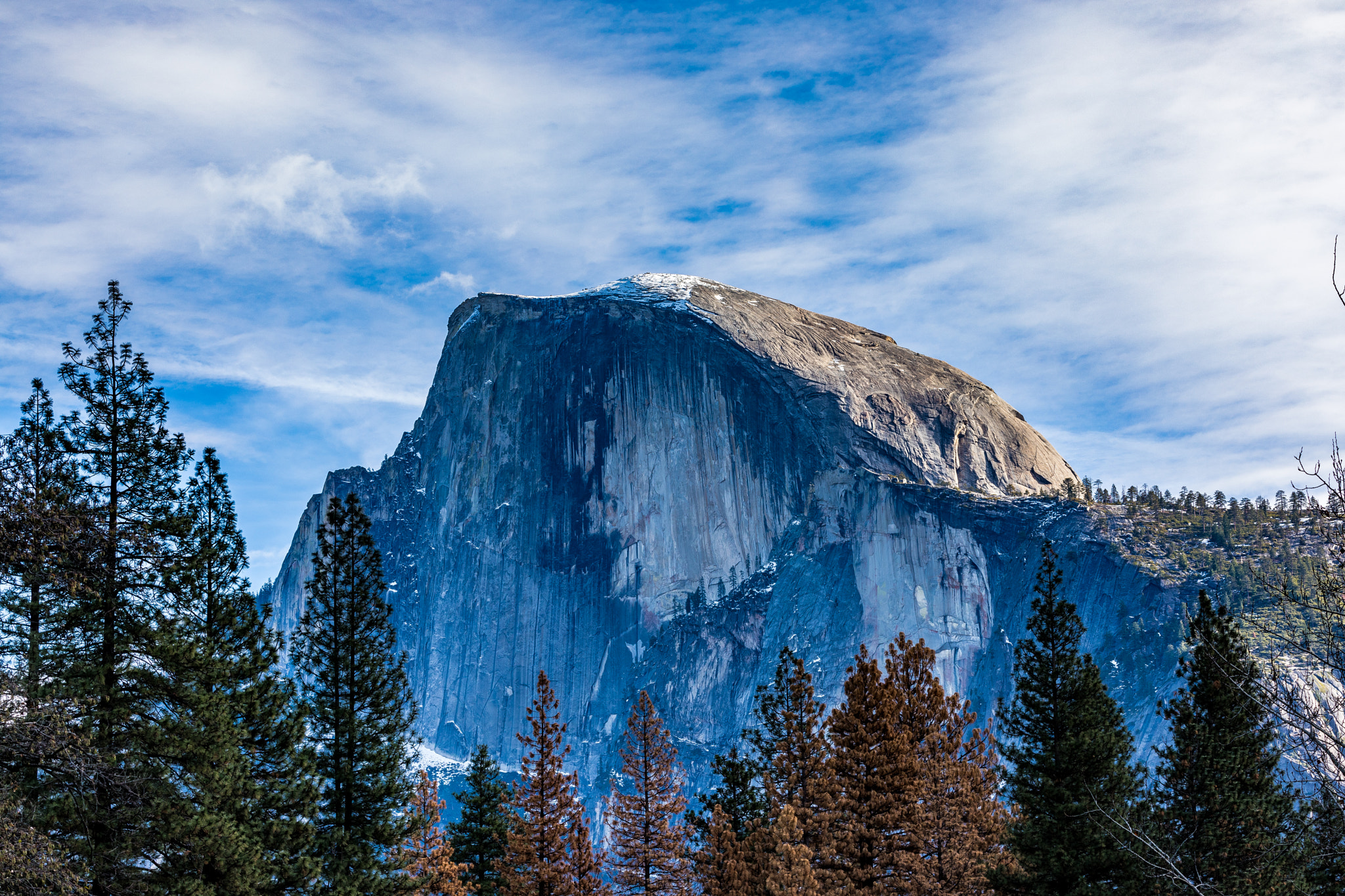 Canon EF 70-300mm F4-5.6L IS USM sample photo. Half dome #2 photography