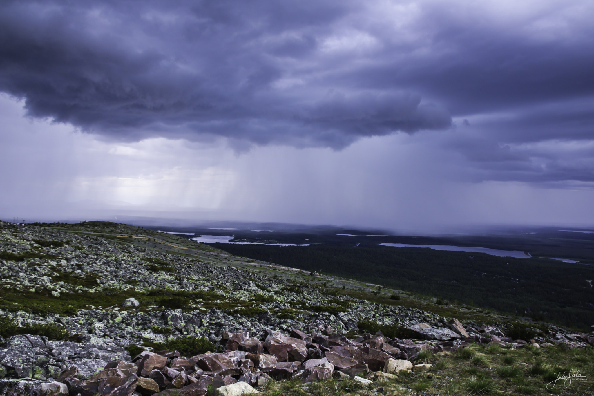 Canon EF 75-300mm F4.0-5.6 IS USM sample photo. Thunderstorm photography