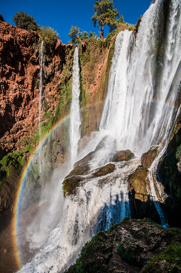 Sigma 10-20mm F4-5.6 EX DC HSM sample photo. Ouzoud falls photography