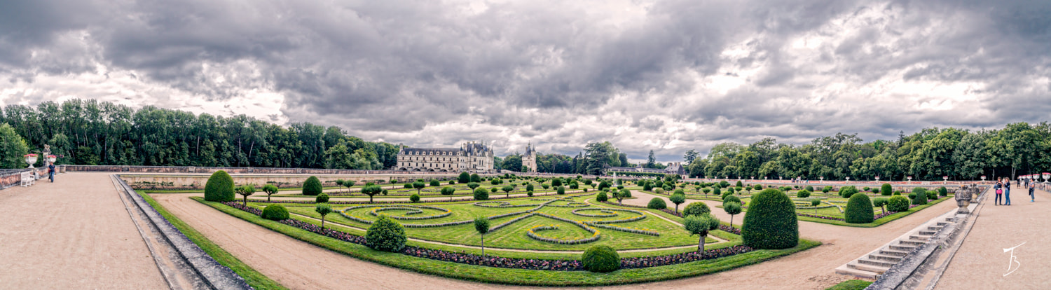 Canon EOS 650D (EOS Rebel T4i / EOS Kiss X6i) sample photo. Chenonceau panoramic photography