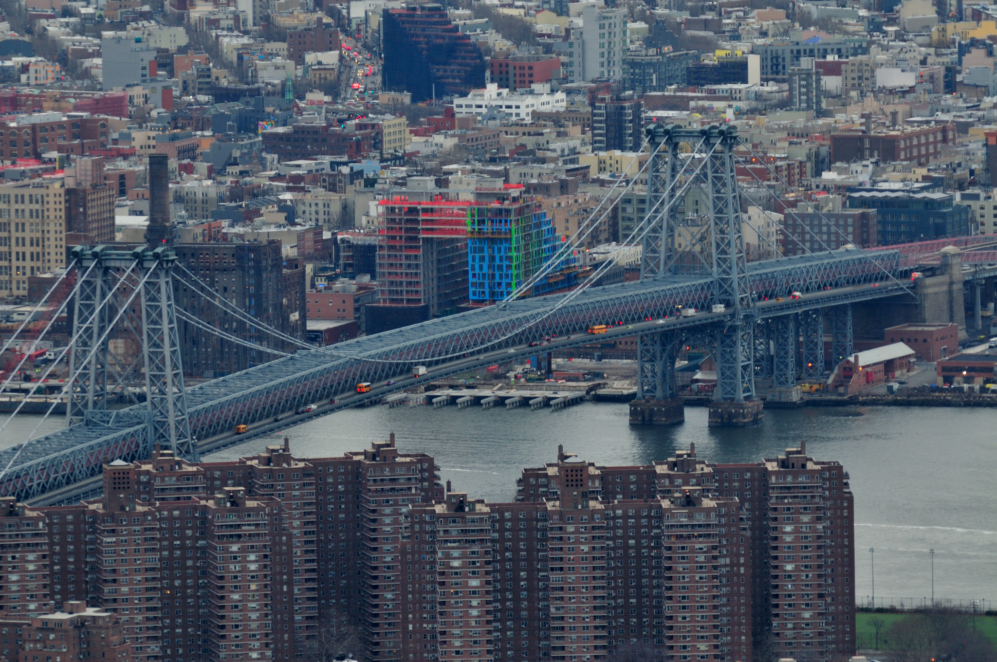 Nikon AF-S Nikkor 70-200mm F2.8G ED VR II sample photo. Manhattan bridge photography