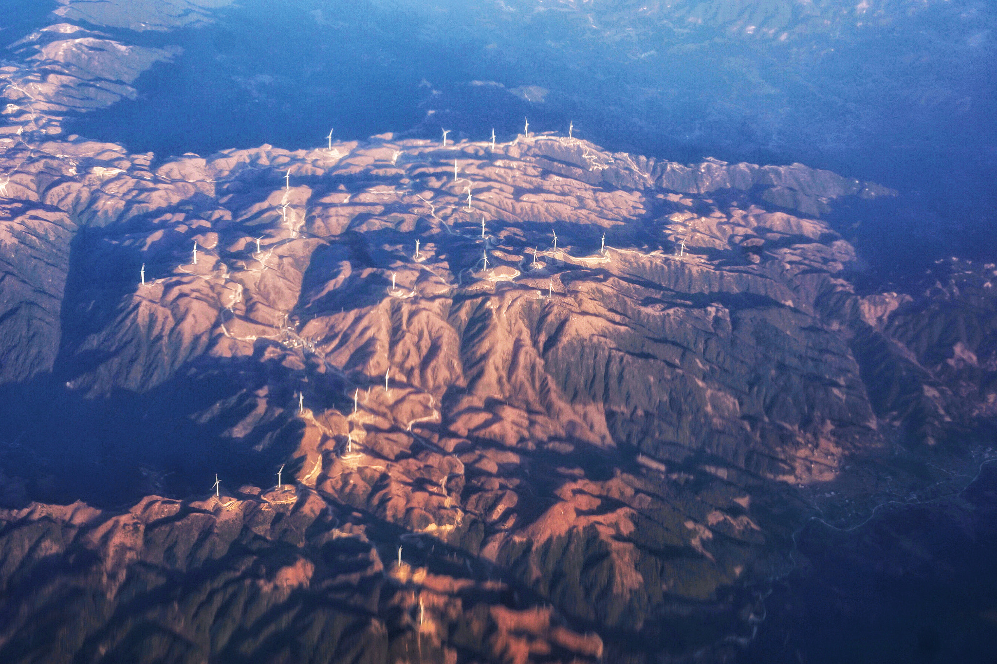Sony a7R II + Sony Sonnar T* FE 55mm F1.8 ZA sample photo. Wind power plants photography