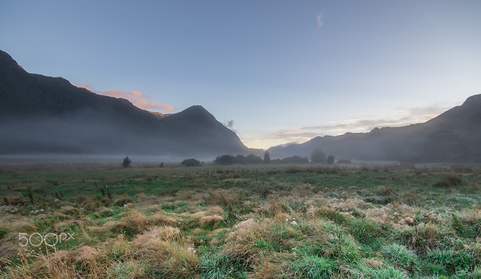 Sigma 10-20mm F4-5.6 EX DC HSM sample photo. Alpine morning fog photography