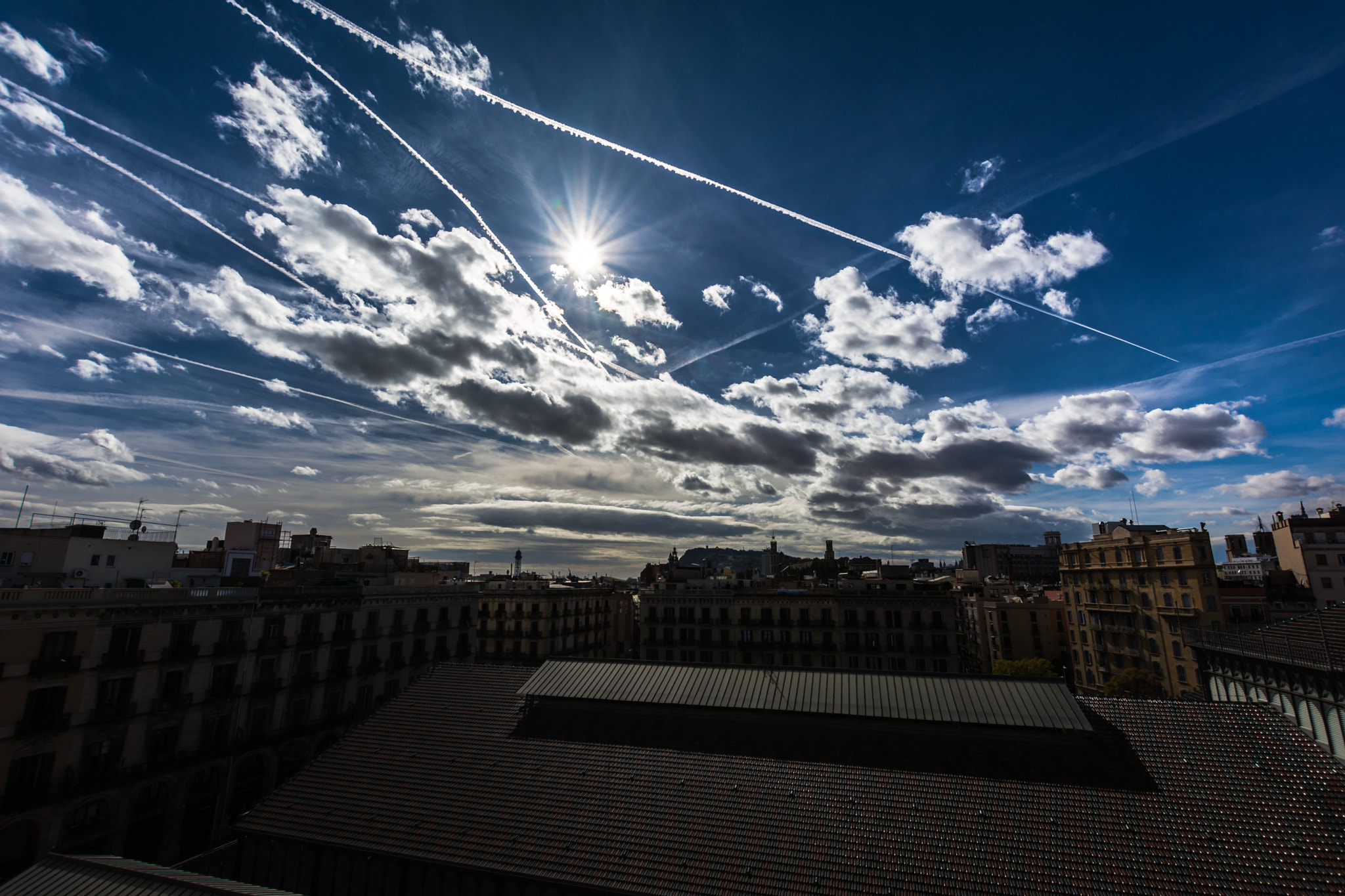 Nikon D5200 + Sigma 10-20mm F3.5 EX DC HSM sample photo. Spanish clouds photography