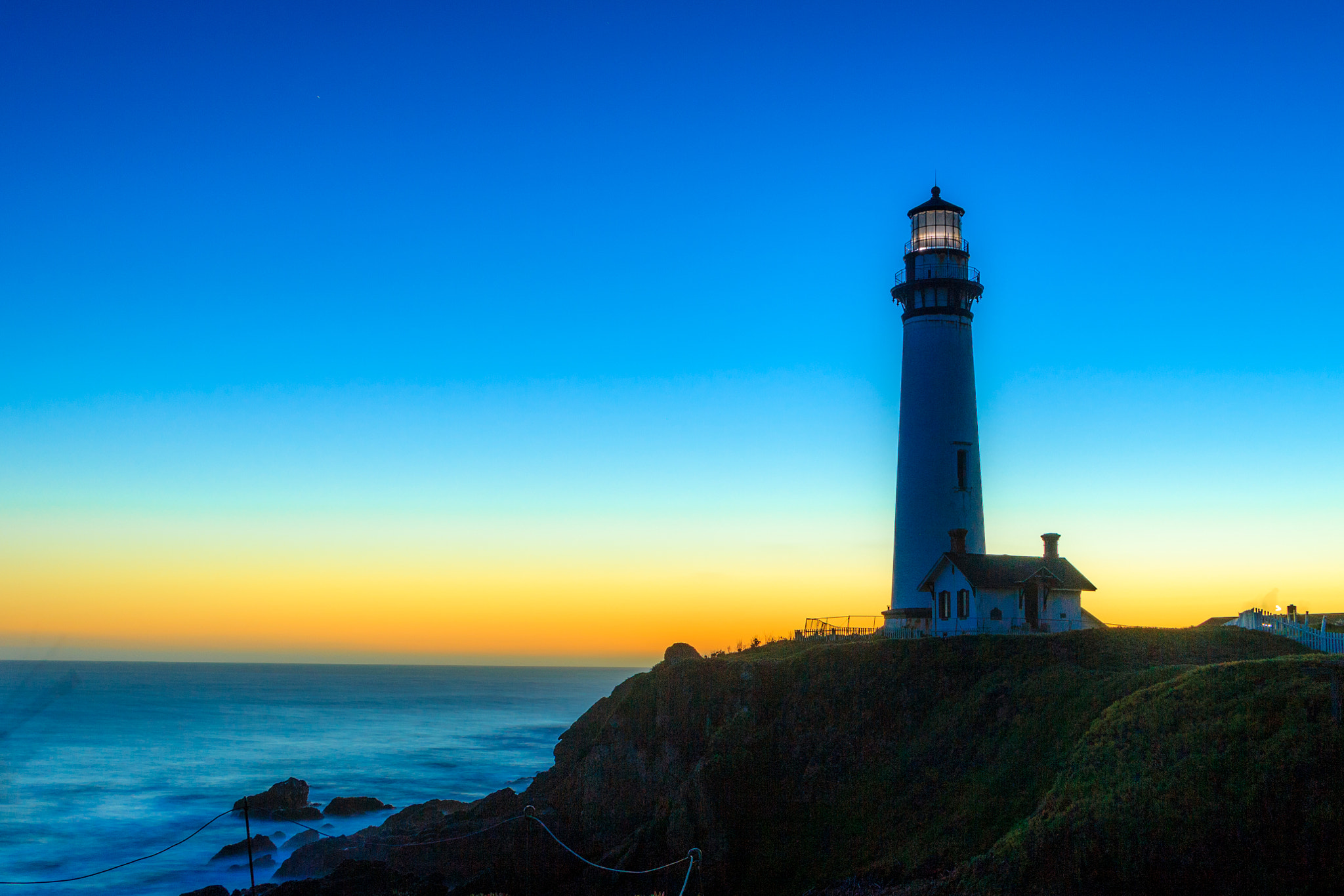Canon EOS 600D (Rebel EOS T3i / EOS Kiss X5) sample photo. Pigeon point light house photography