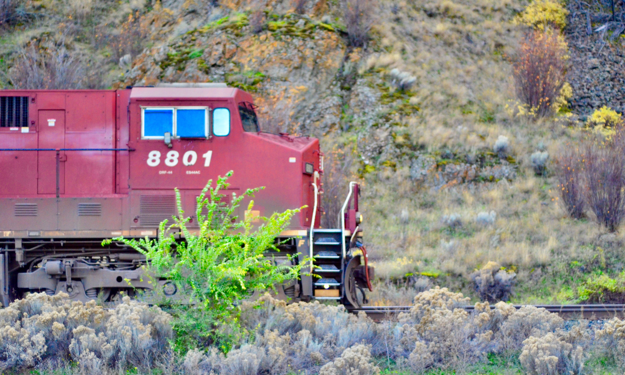 Nikon D7000 sample photo. Canadian pacific on the move photography