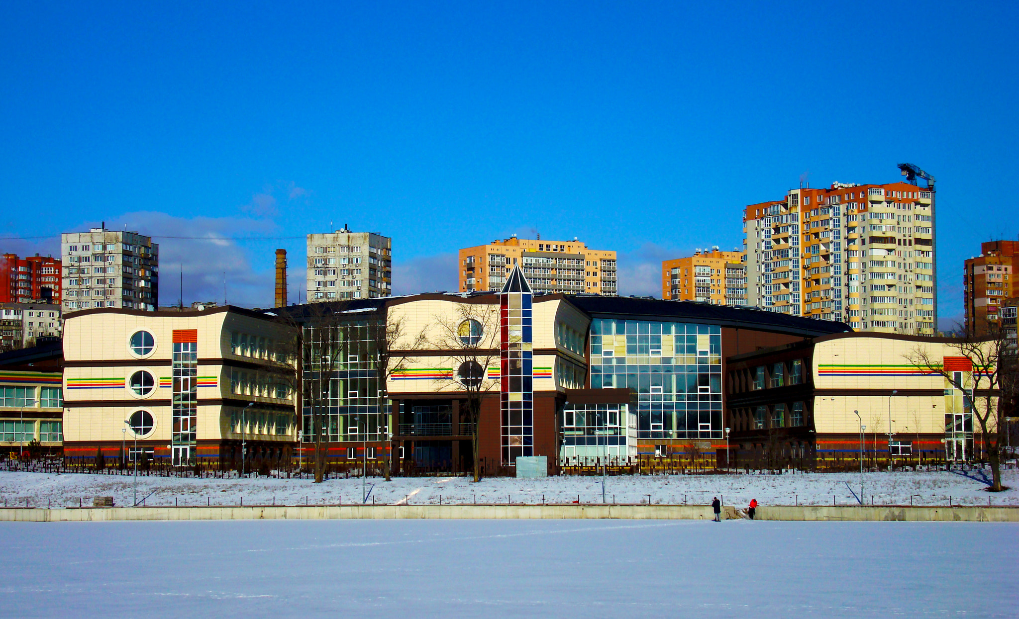 Sony DSC-W200 sample photo. Colorful building photography