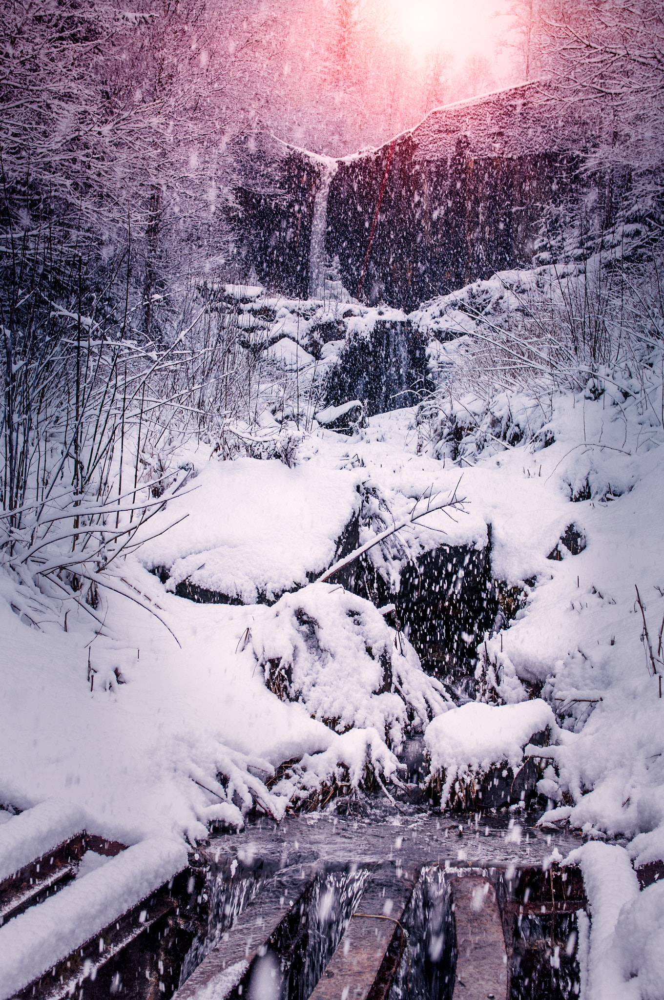 Nikon AF-S Nikkor 24-70mm F2.8G ED sample photo. Ruisseau de la ravoire #bourg saint maurice photography