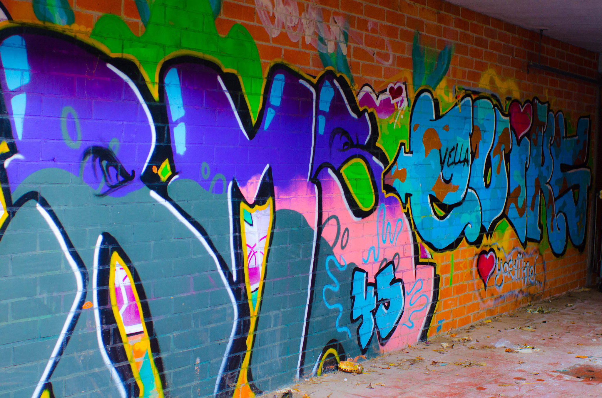 Nikon D7000 sample photo. Graffiti photography