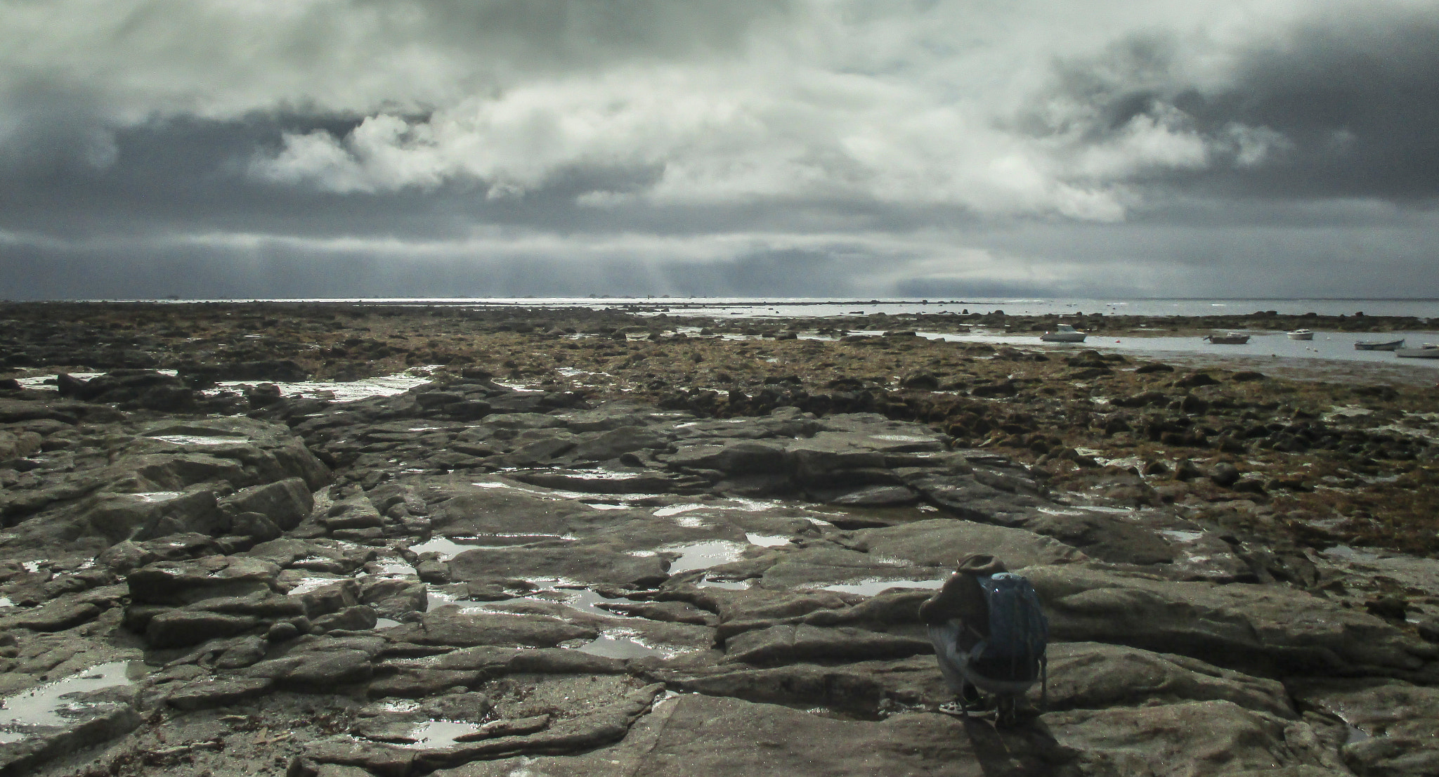 Canon PowerShot ELPH 150 IS (IXUS 155 / IXY 140) sample photo. Apocalyptic seascape photography