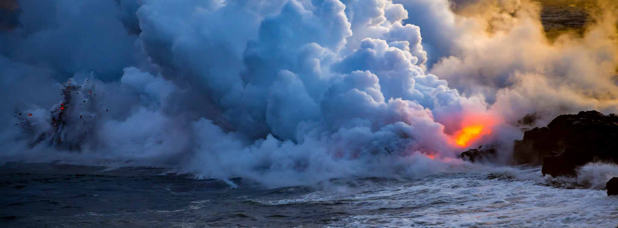 Nikon D600 sample photo. Lava and ocean photography