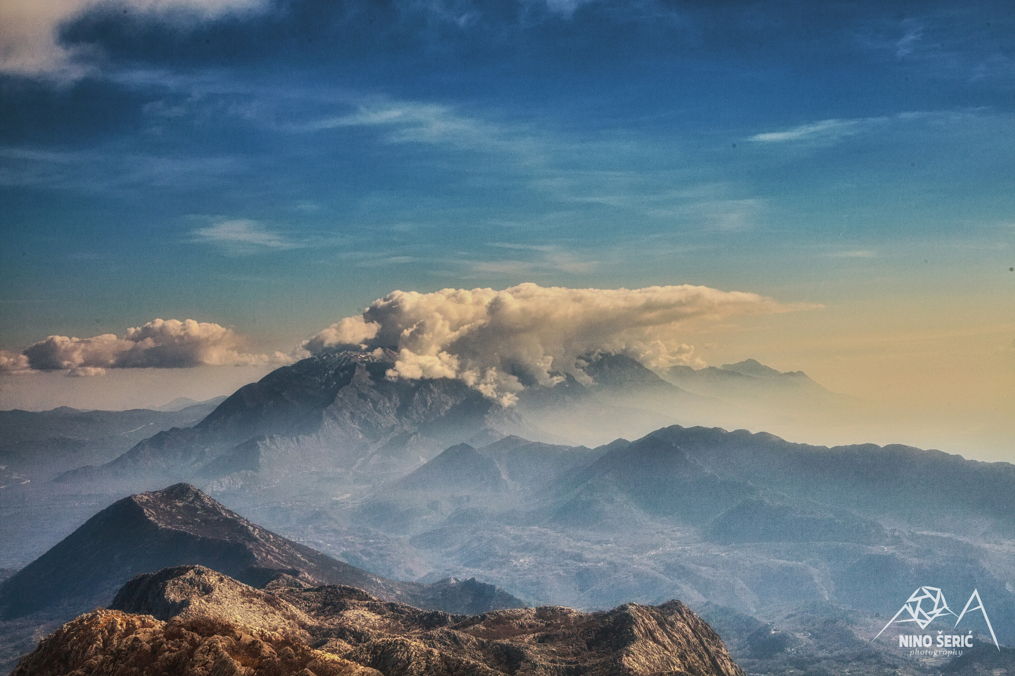 Canon EOS-1D Mark III sample photo. Biokovo misty peaks photography