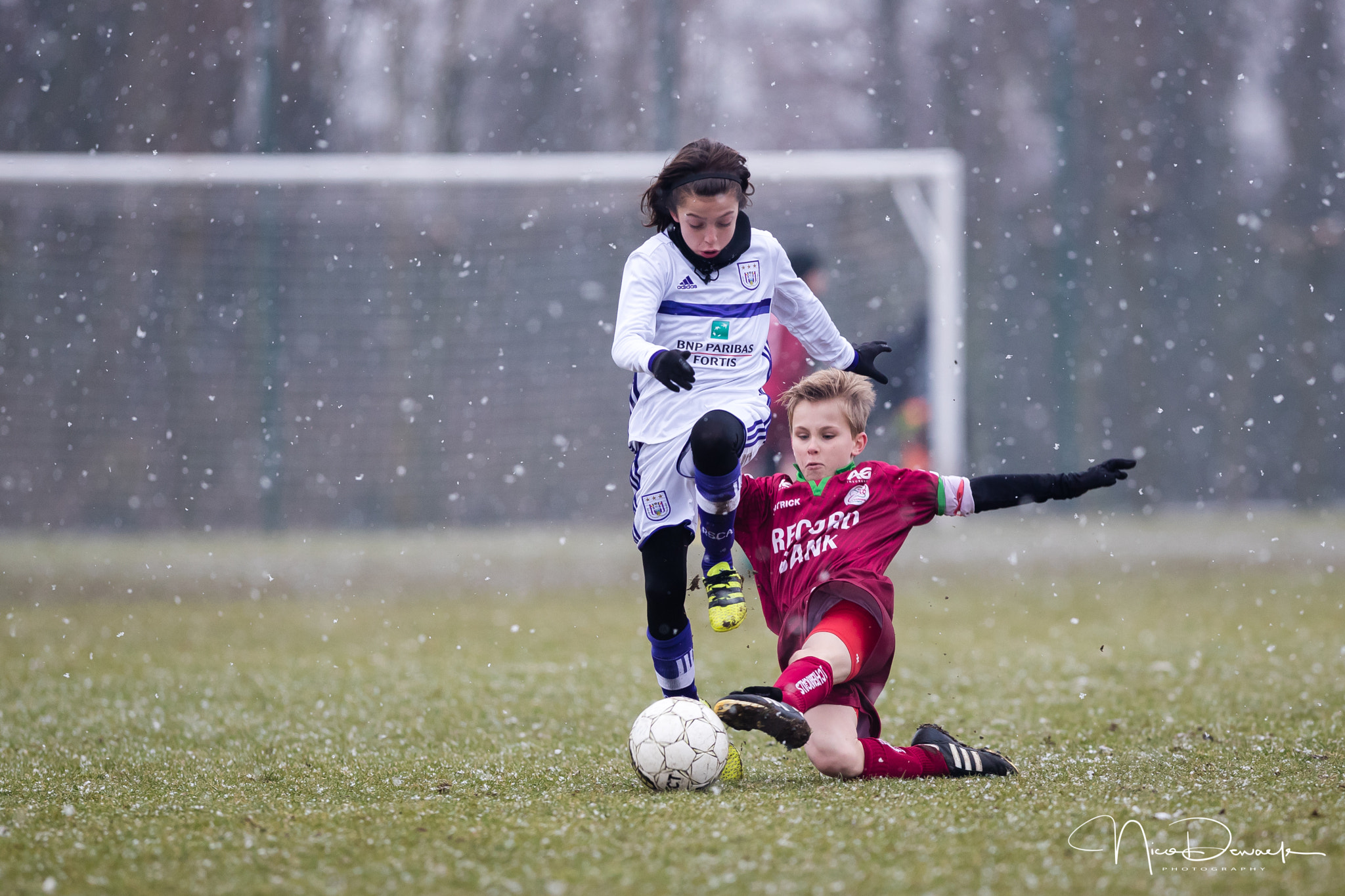 Canon EF 300mm F2.8L IS USM sample photo. U12 sv zulte waregem - rsc anderlecht photography