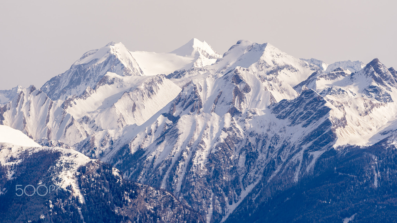 Nikon AF-S Nikkor 70-200mm F4G ED VR sample photo. Alpine winter photography