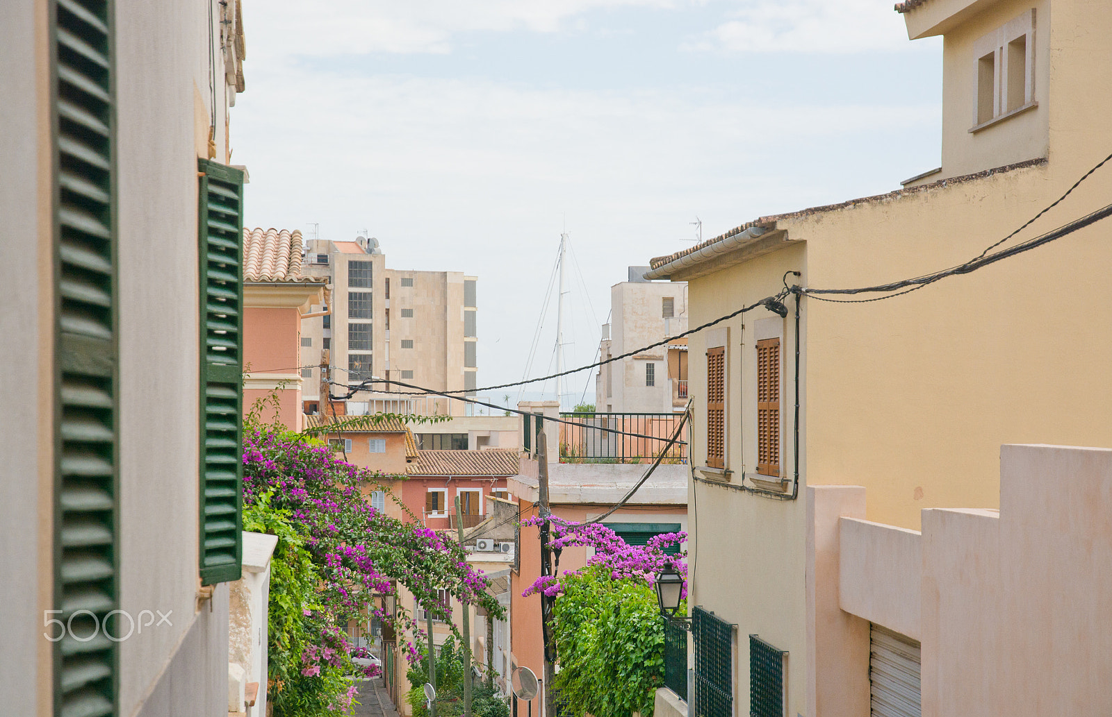 AF Zoom-Nikkor 24-120mm f/3.5-5.6D IF sample photo. Street view in el terreno photography