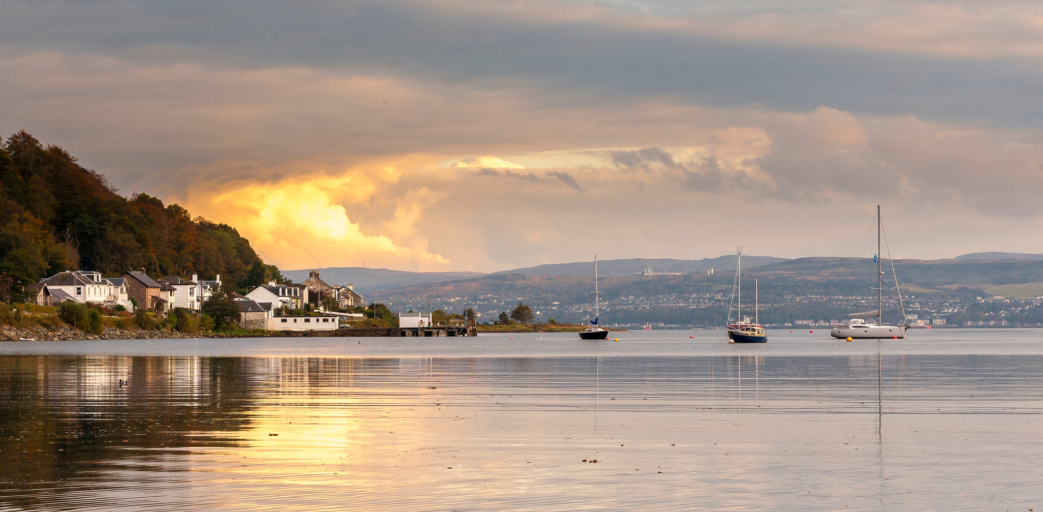 Canon EOS-1D Mark III sample photo. Kilmun pier photography