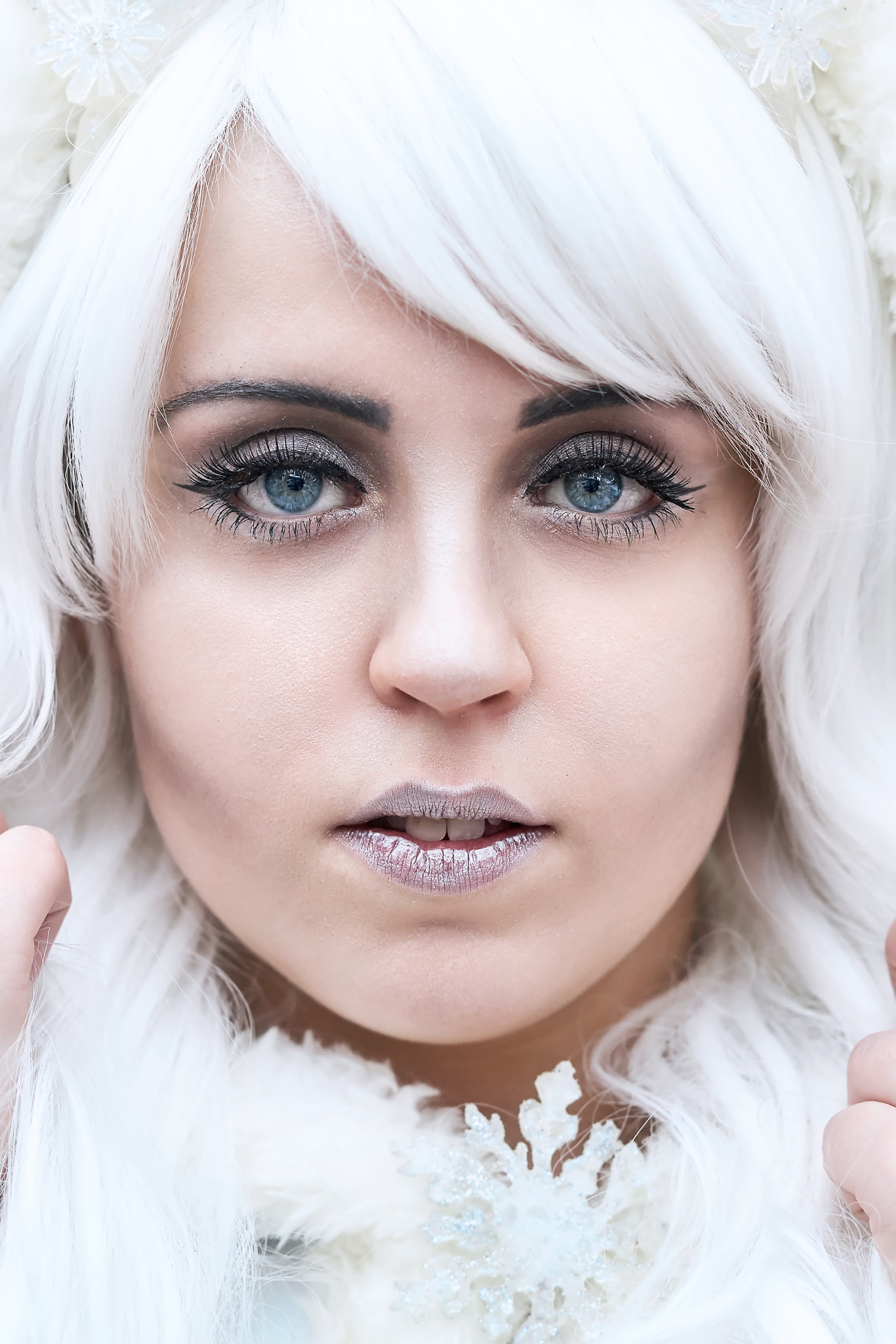 Sony Sonnar T* 135mm F1.8 ZA sample photo. Snow queen photography