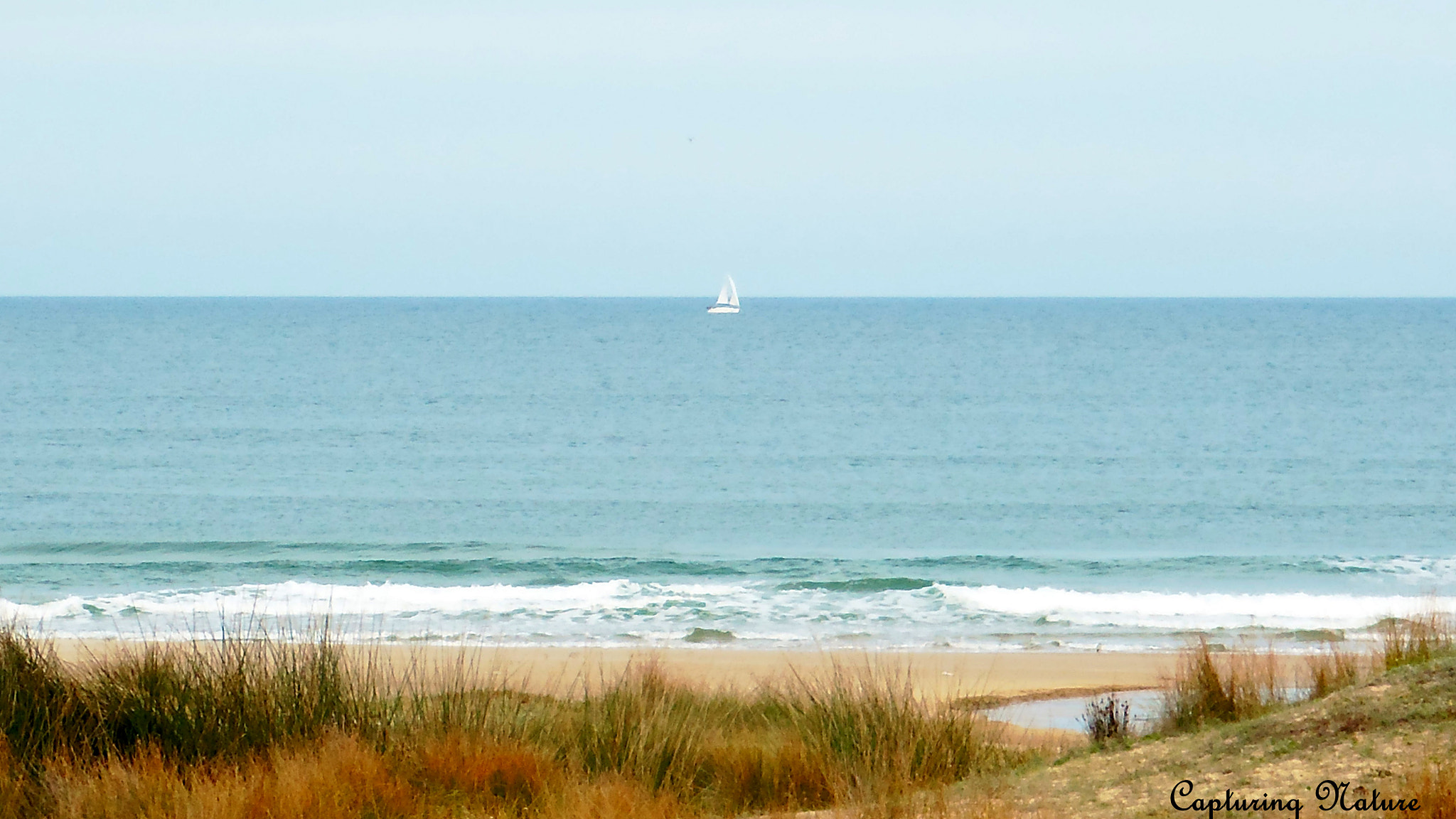 Kodak EASYSHARE CAMERA, M5350 sample photo. Sea and wanderer photography