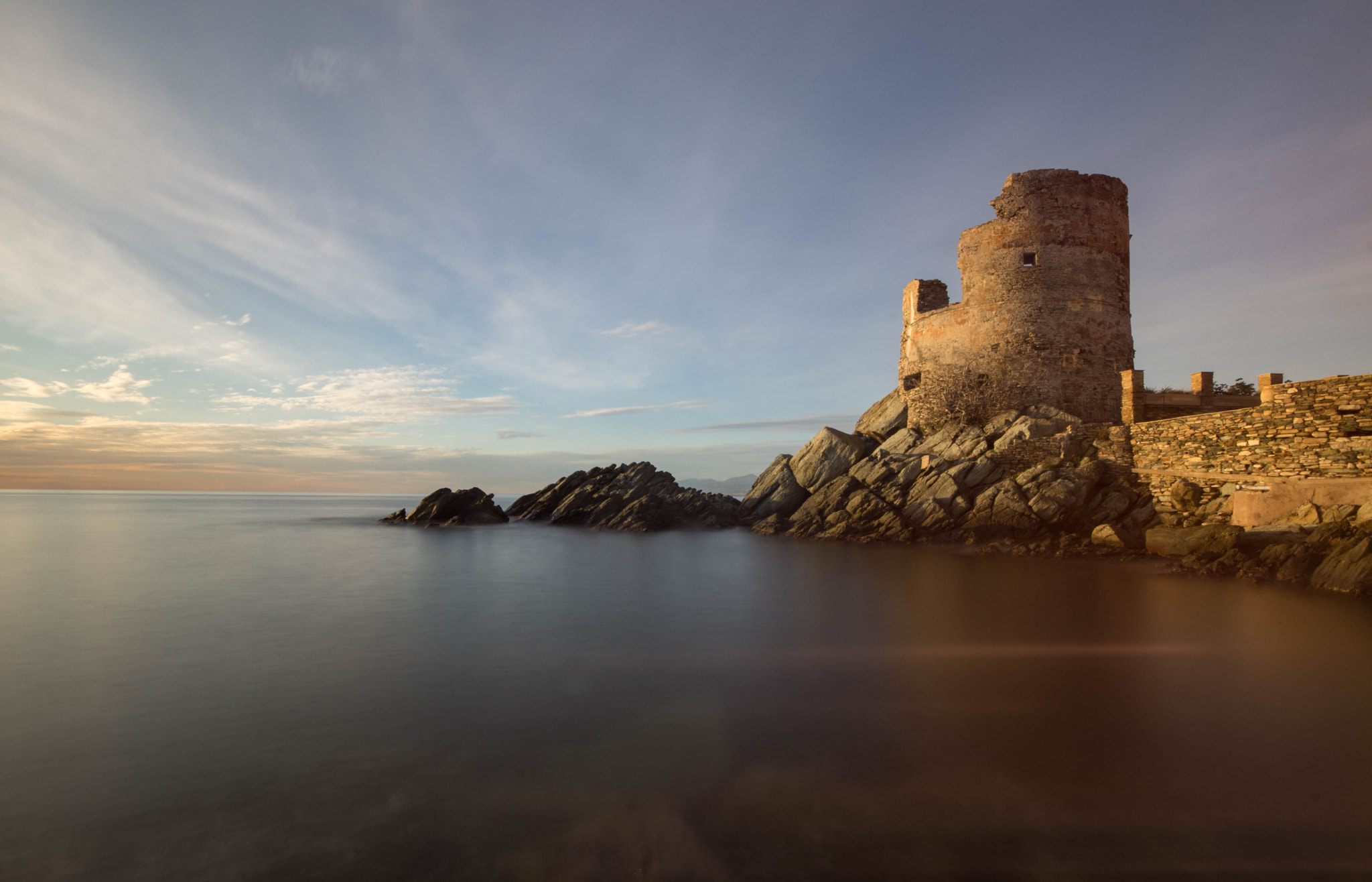 Sigma AF 10-20mm F4-5.6 EX DC sample photo. Lever de soleil sur erbalunga  photography