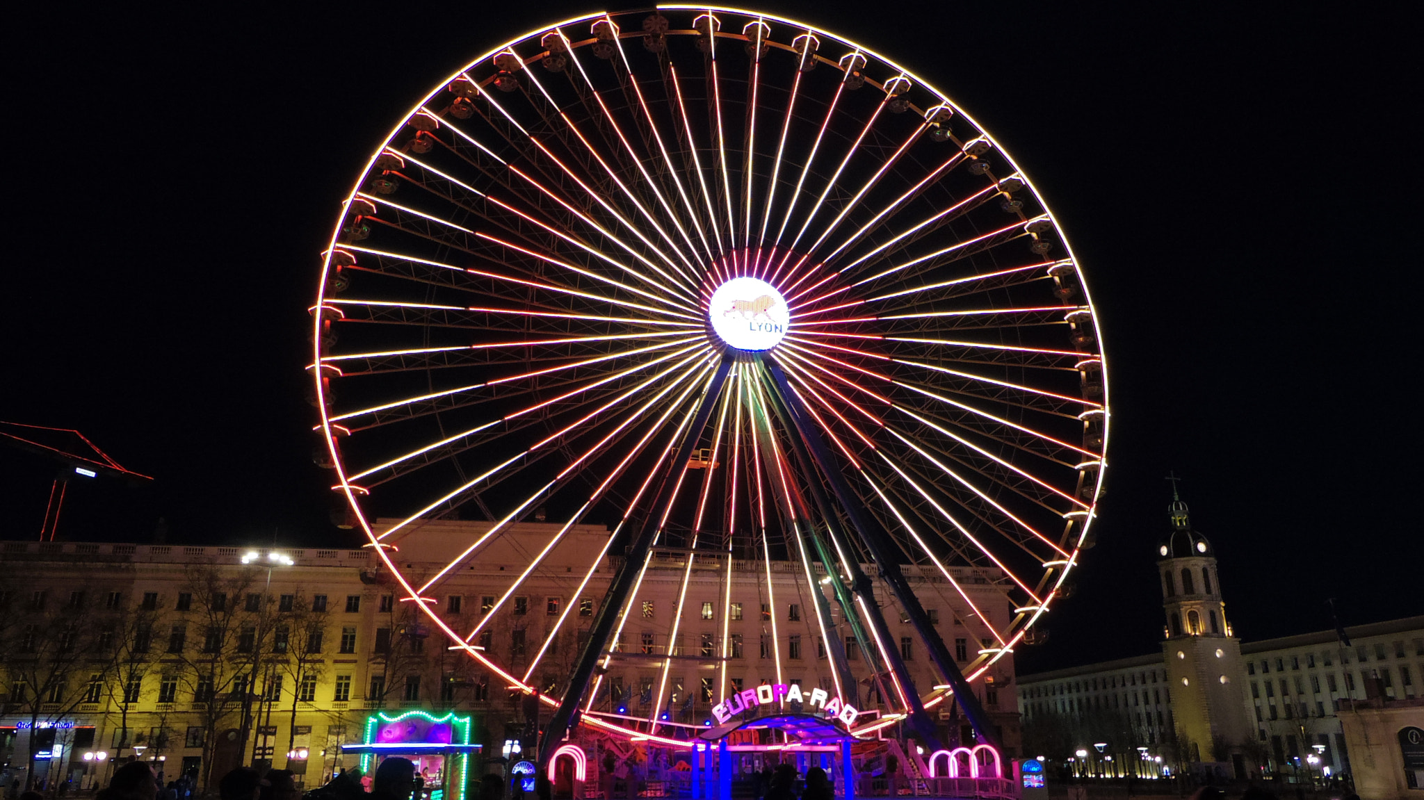 Pentax Q-S1 sample photo. Ferris wheel photography