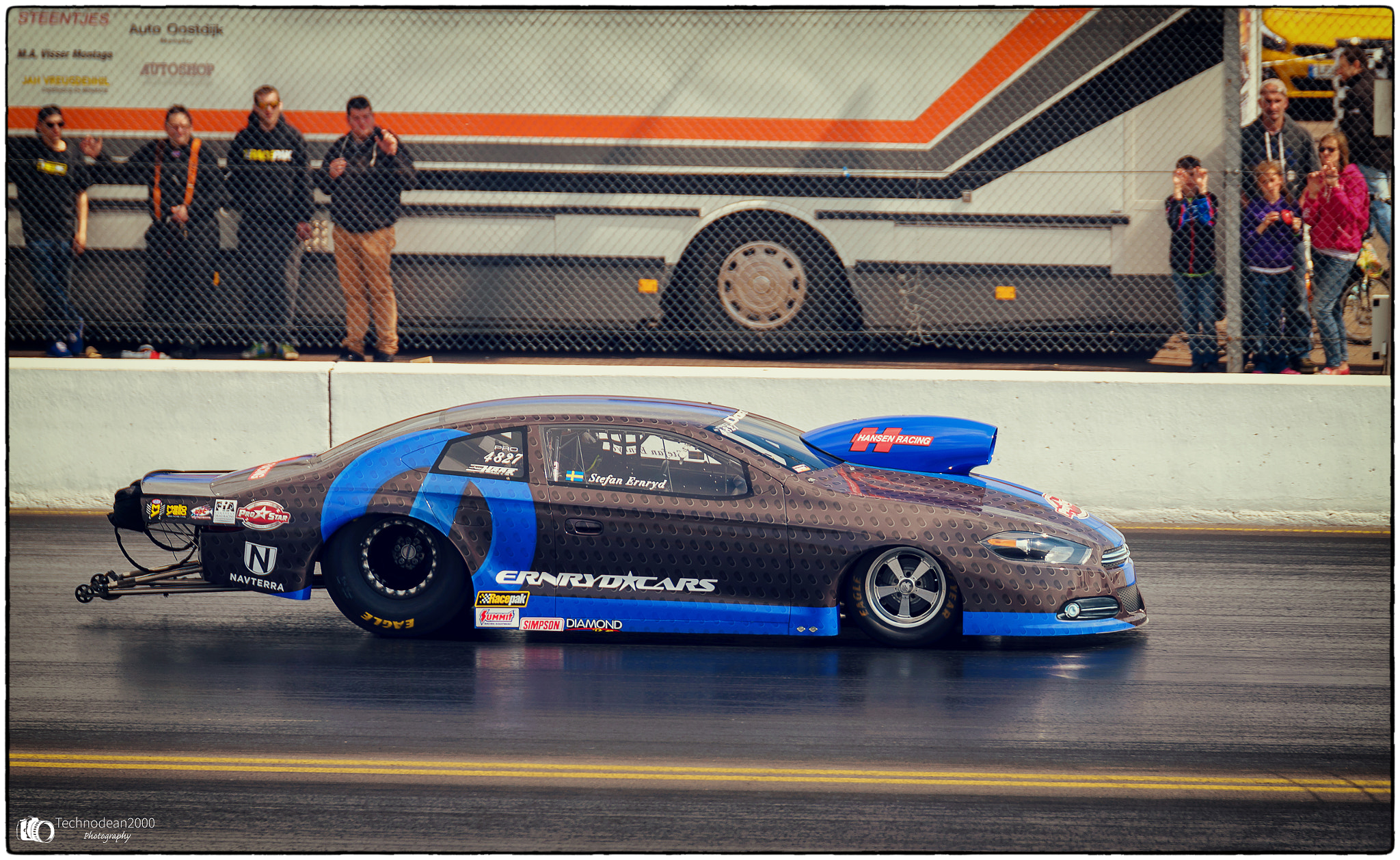 Tamron SP 70-200mm F2.8 Di VC USD sample photo. Mopar hemi in pro stock photography